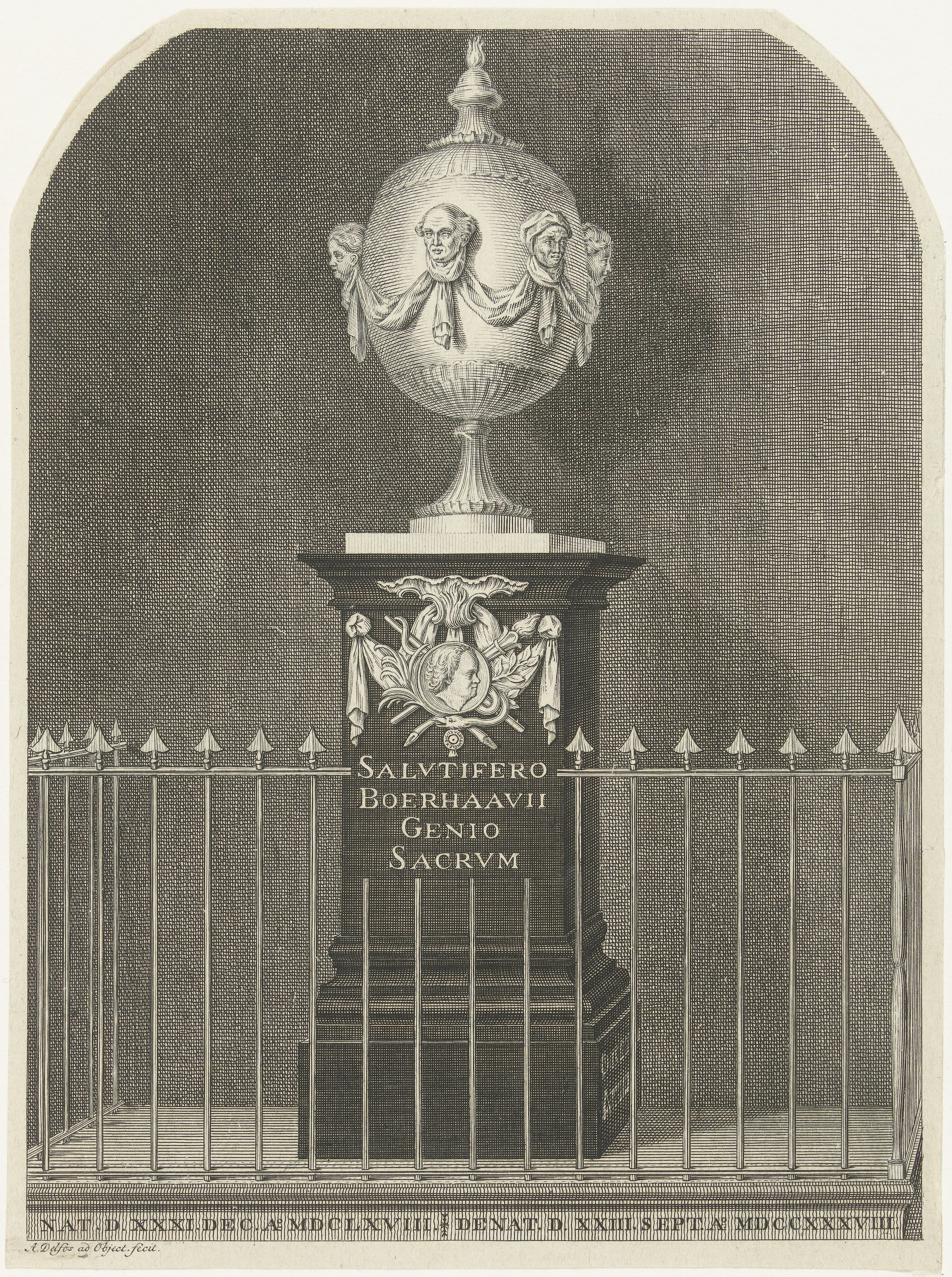 Monument voor Herman Boerhaave