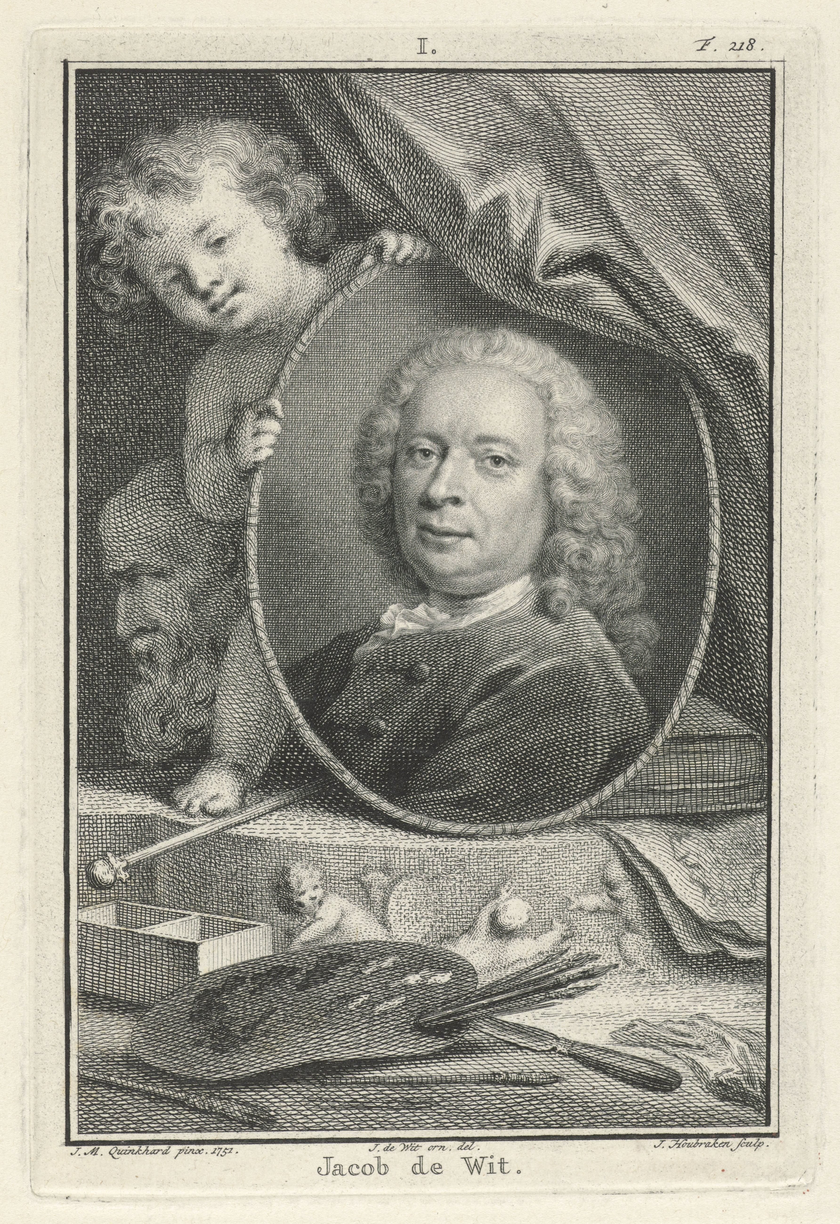 Portret van Jacob de Wit