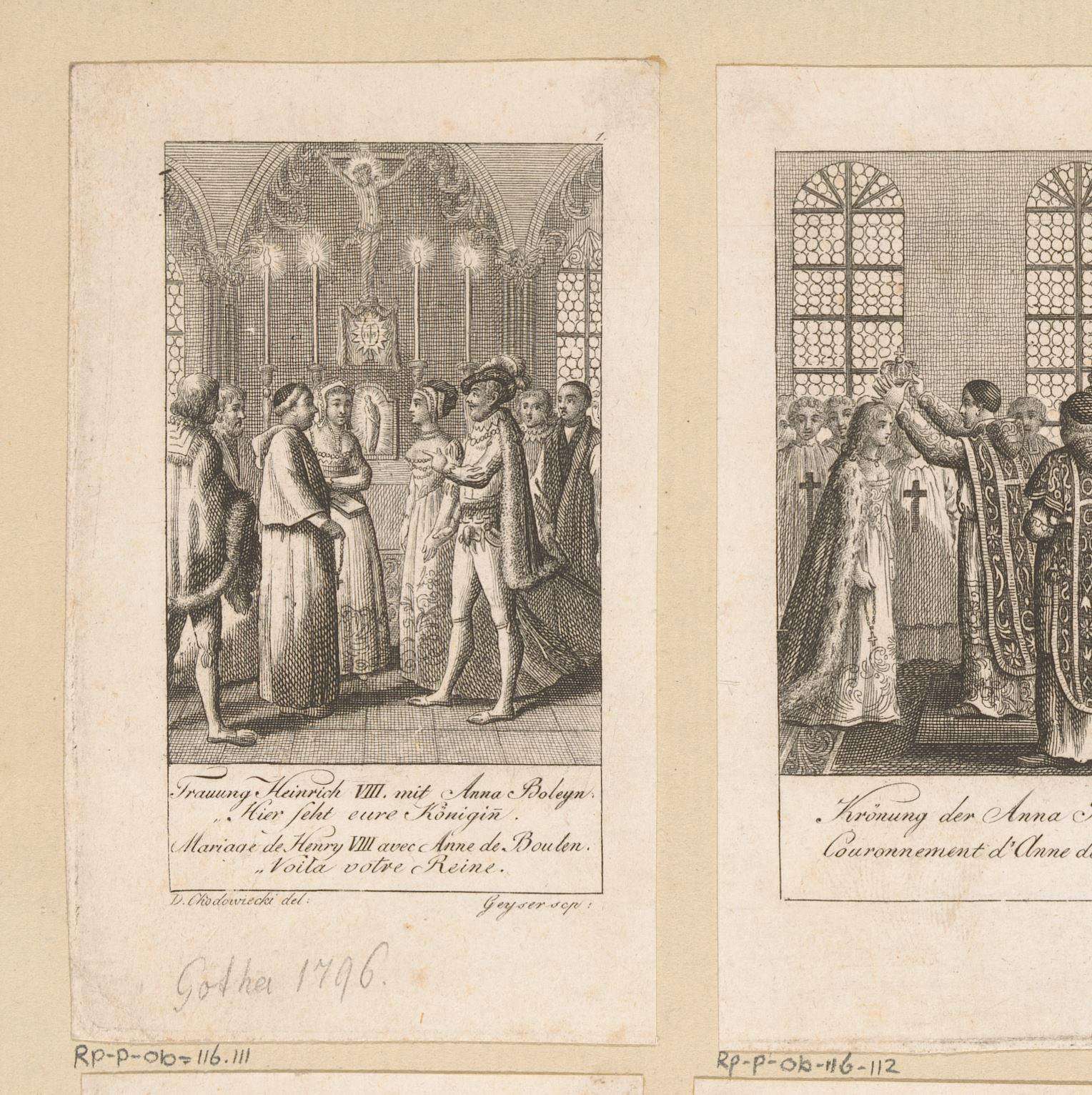 Voorstelling uit de geschiedenis van Hendrik VIII