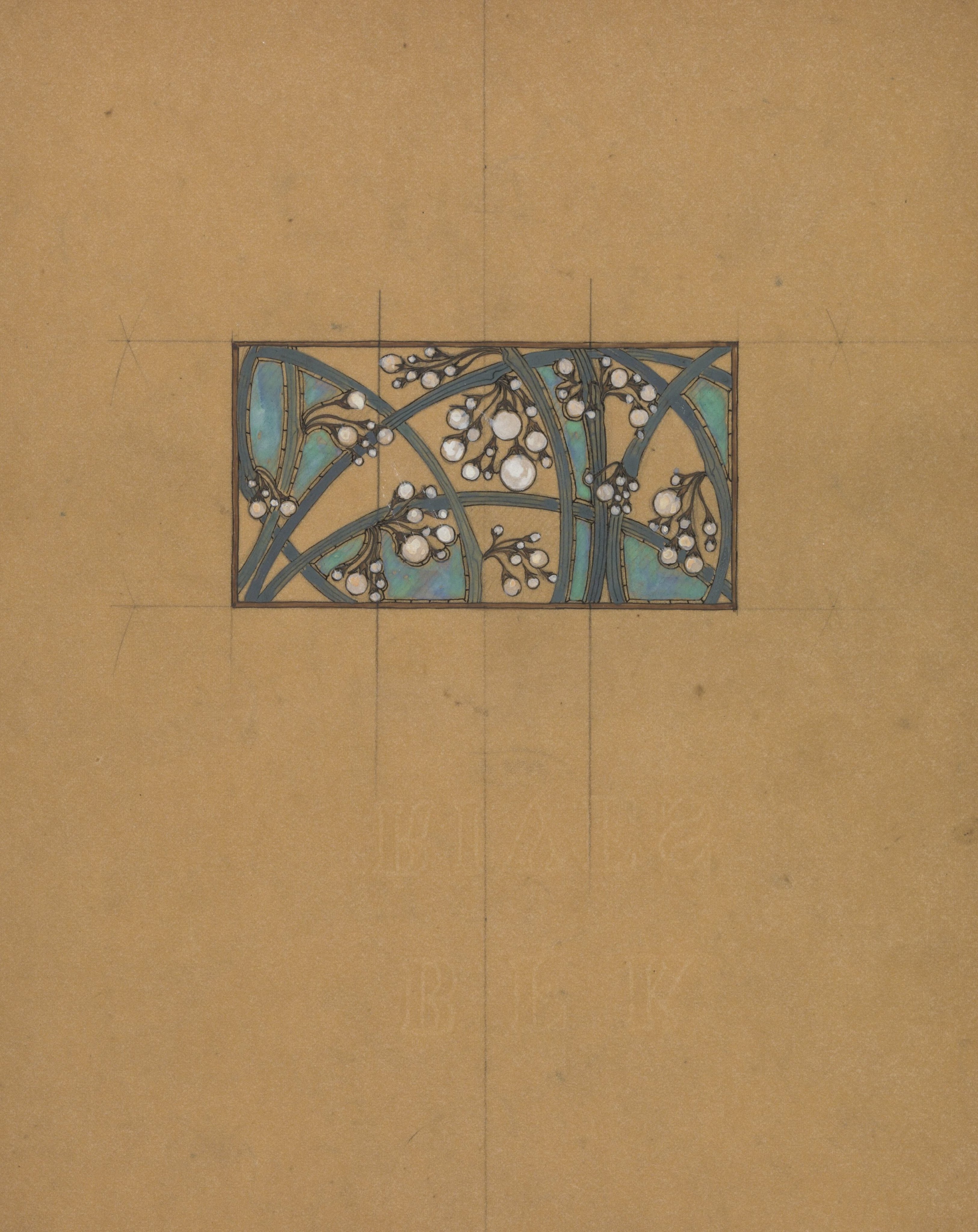 Design for the Plaque of a Collier-de-chien