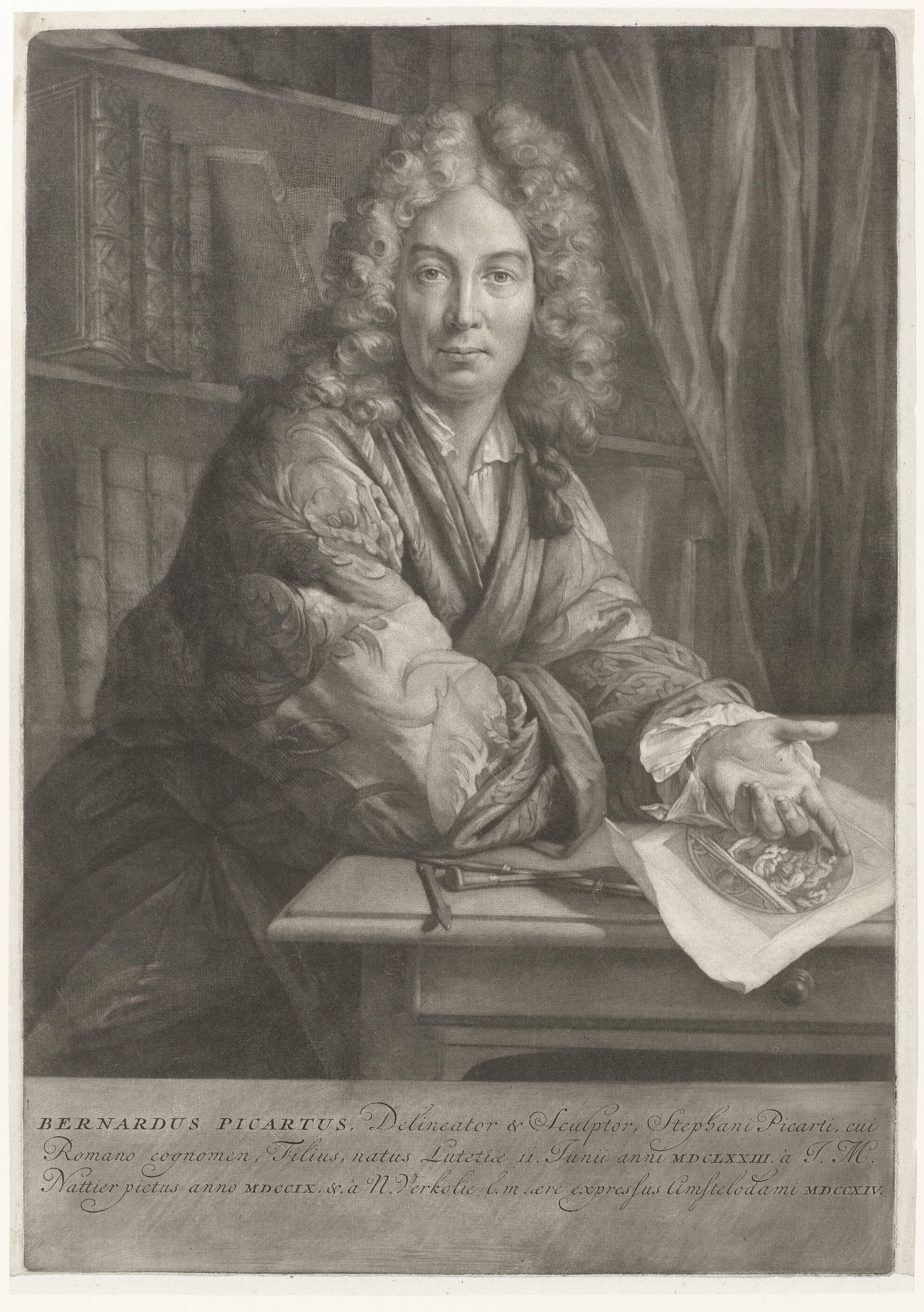 Portret van Bernard Picart