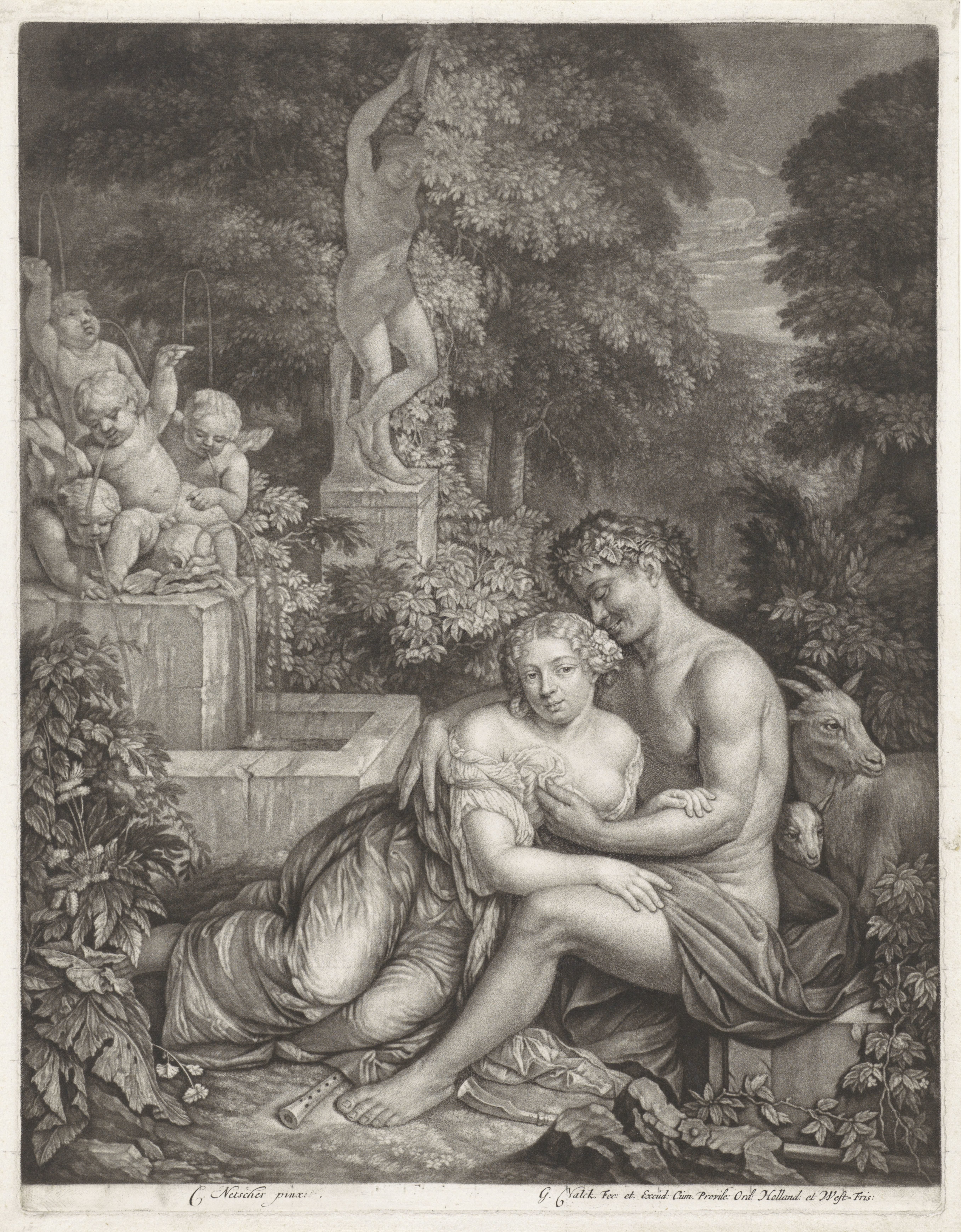 Vertumnus en Pomona
