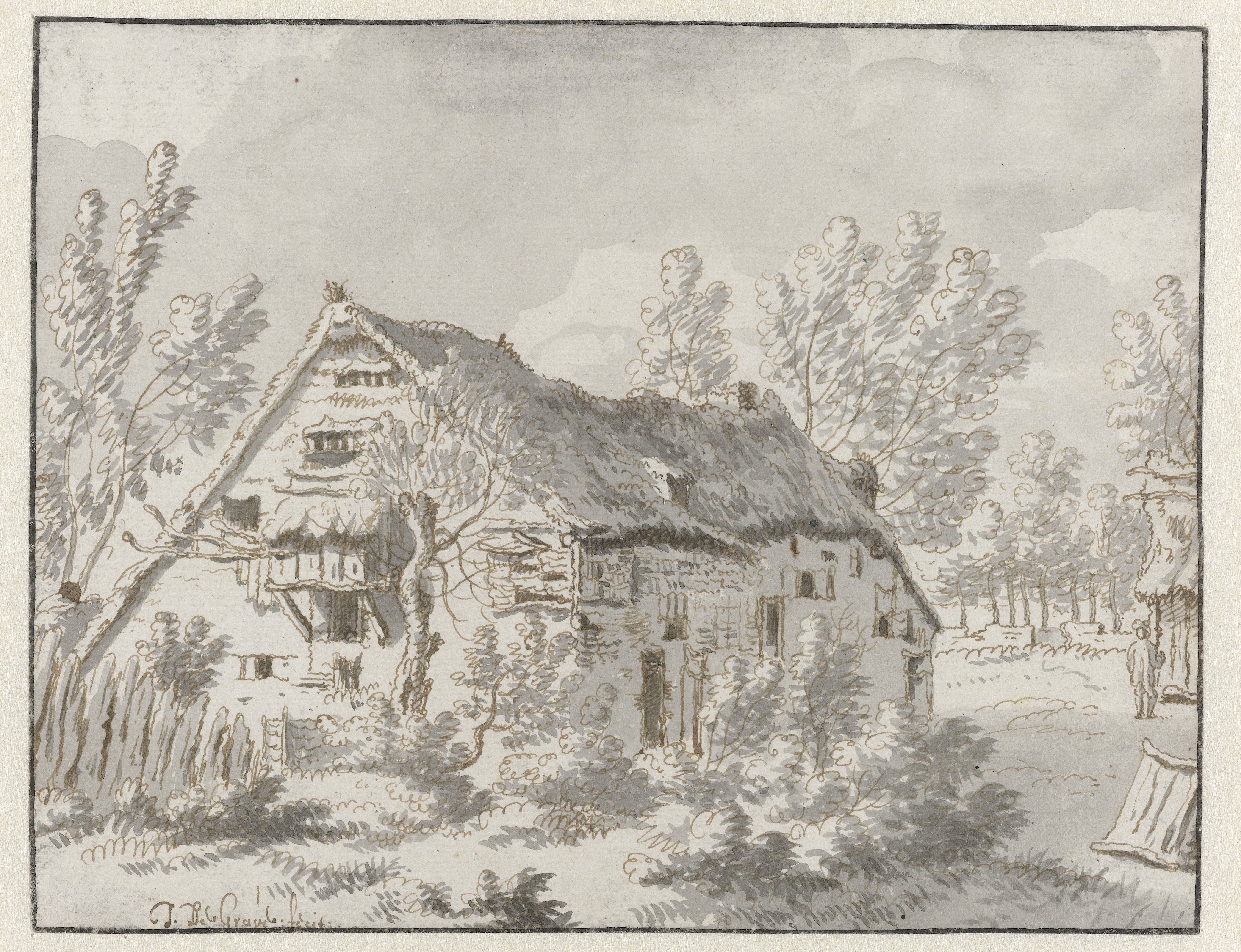View of a Farmhouse near Mechelen