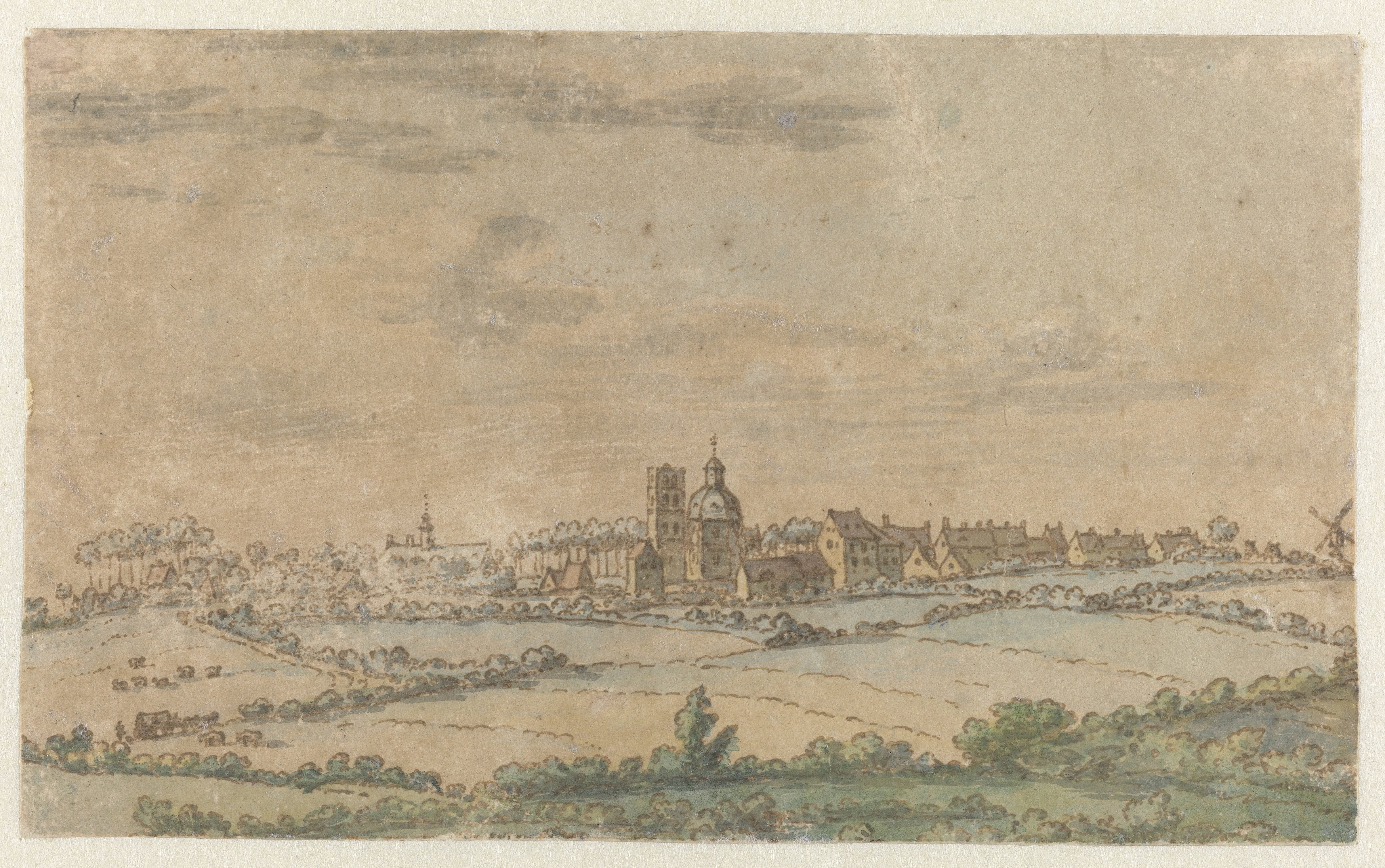 View of Scherpenheuvel, Flemish Brabant