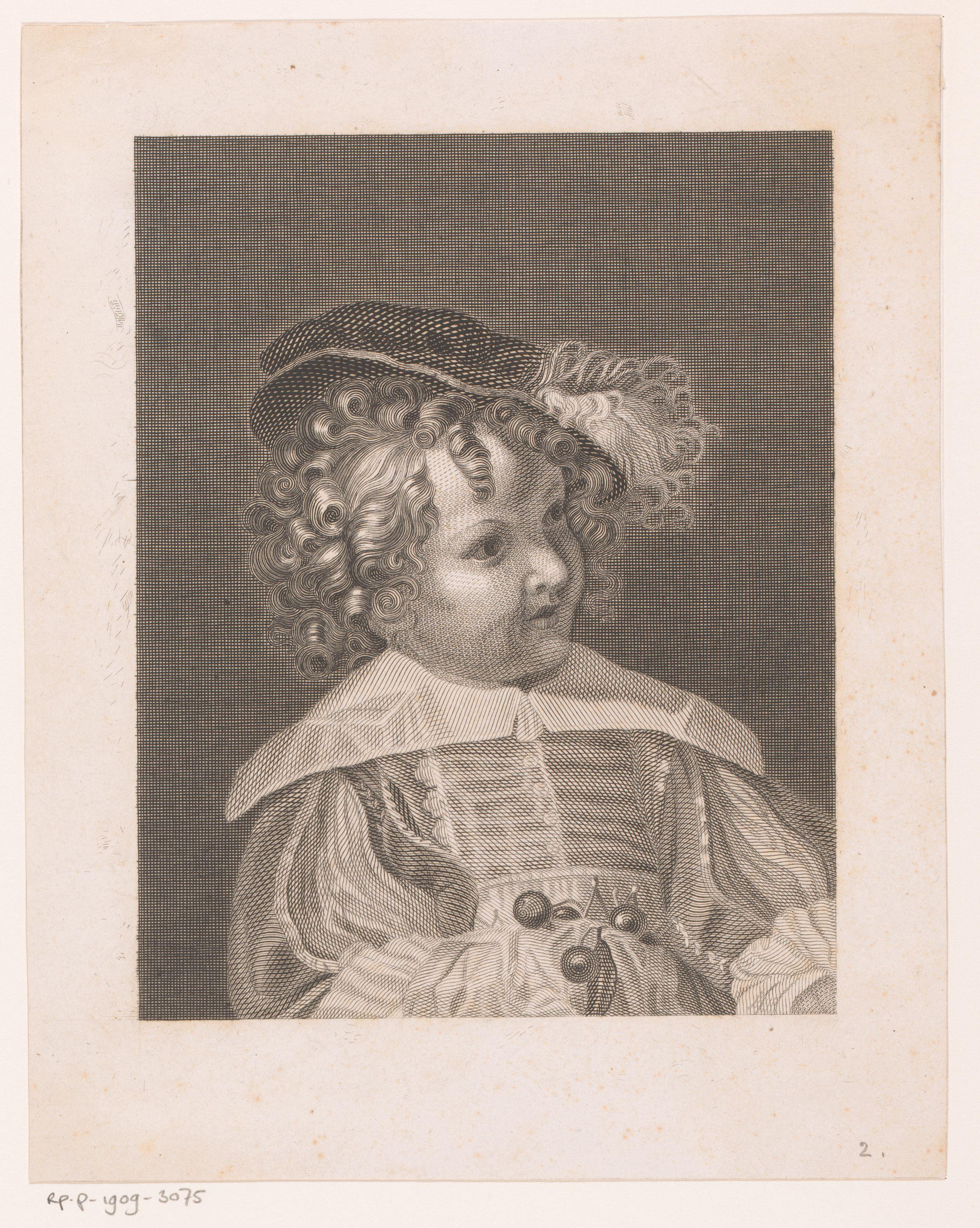 Portret van een onbekend kind