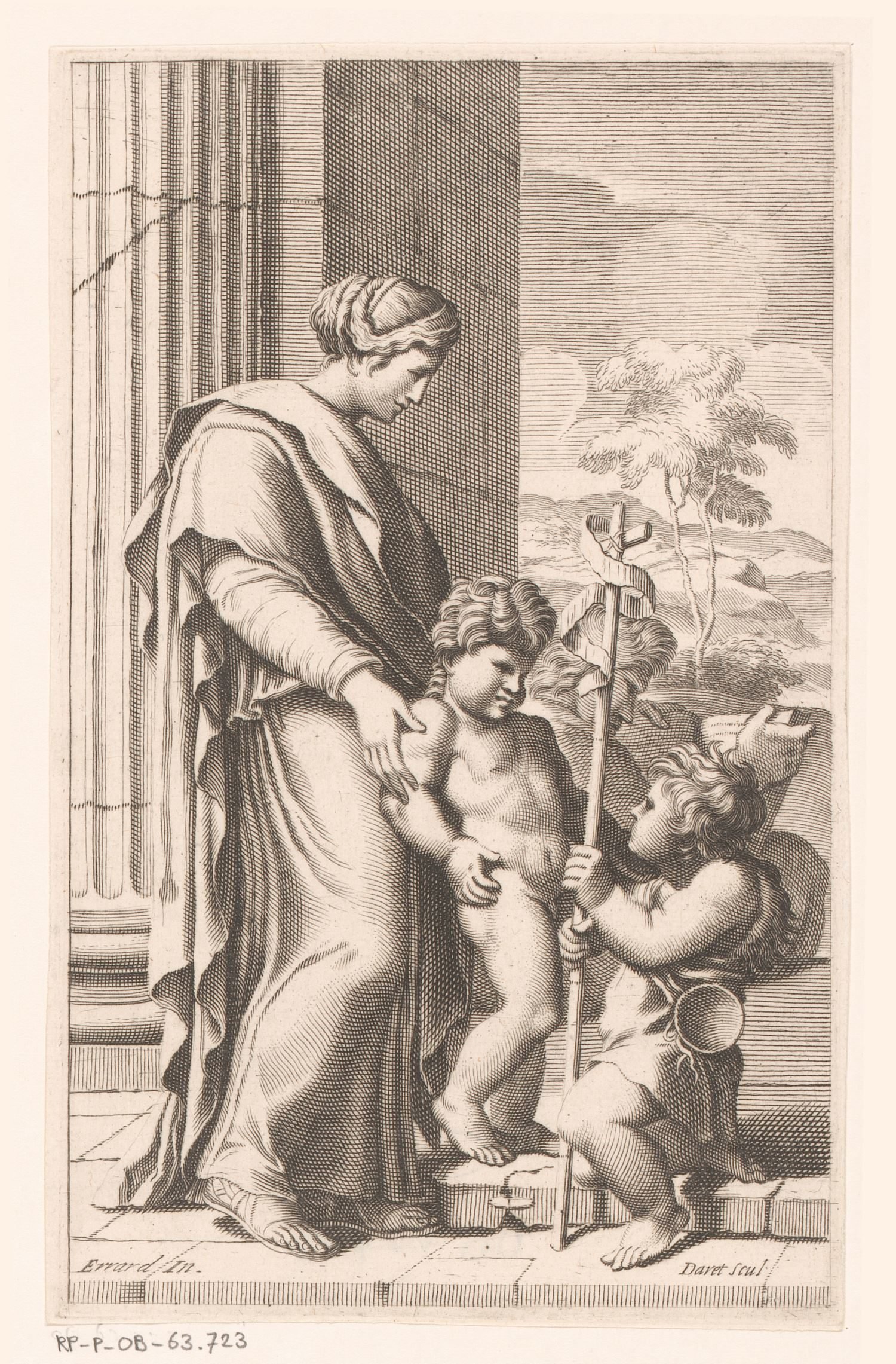 Maria met Kind en Johannes de Doper