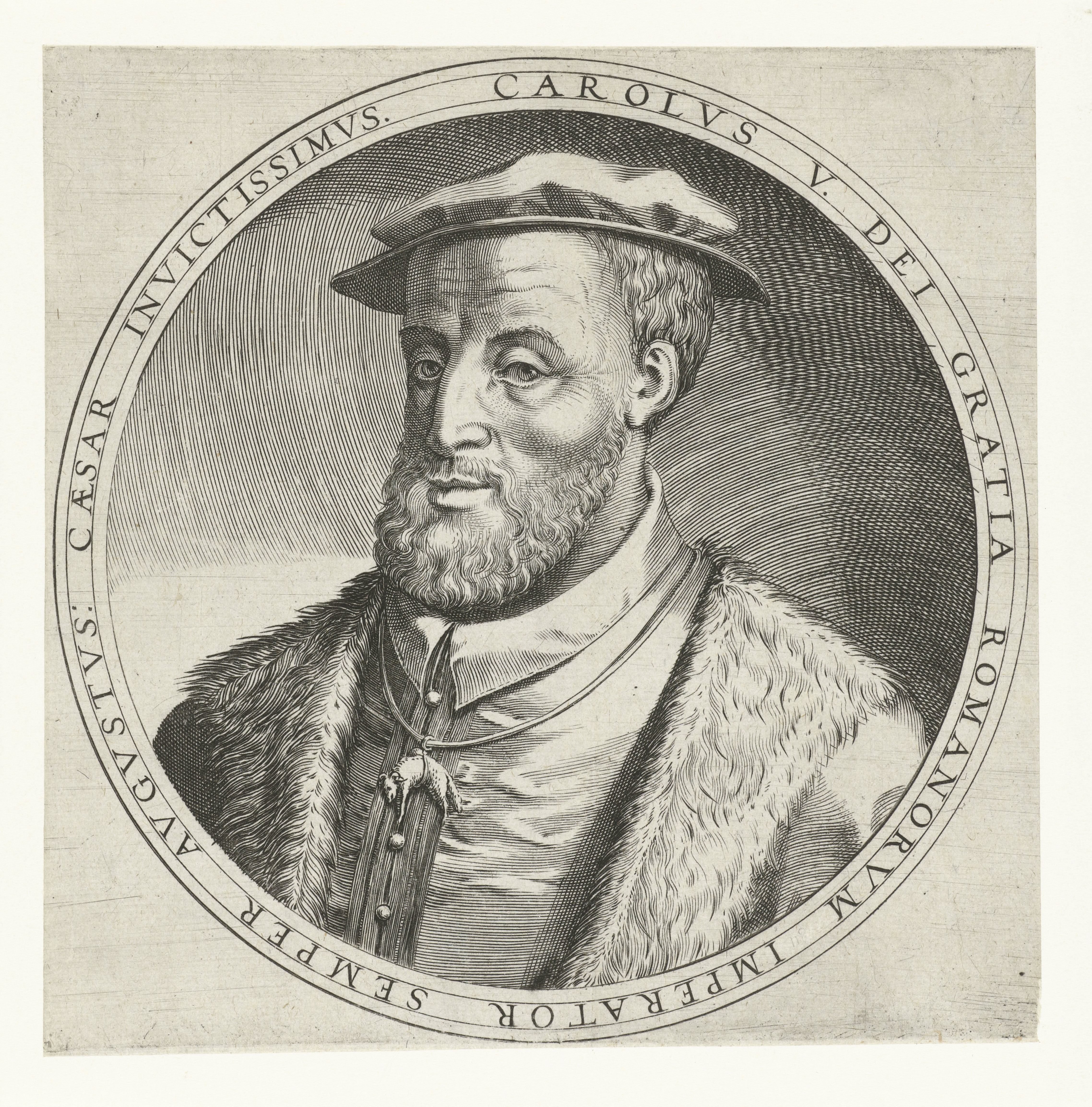 Portret van keizer Karel V
