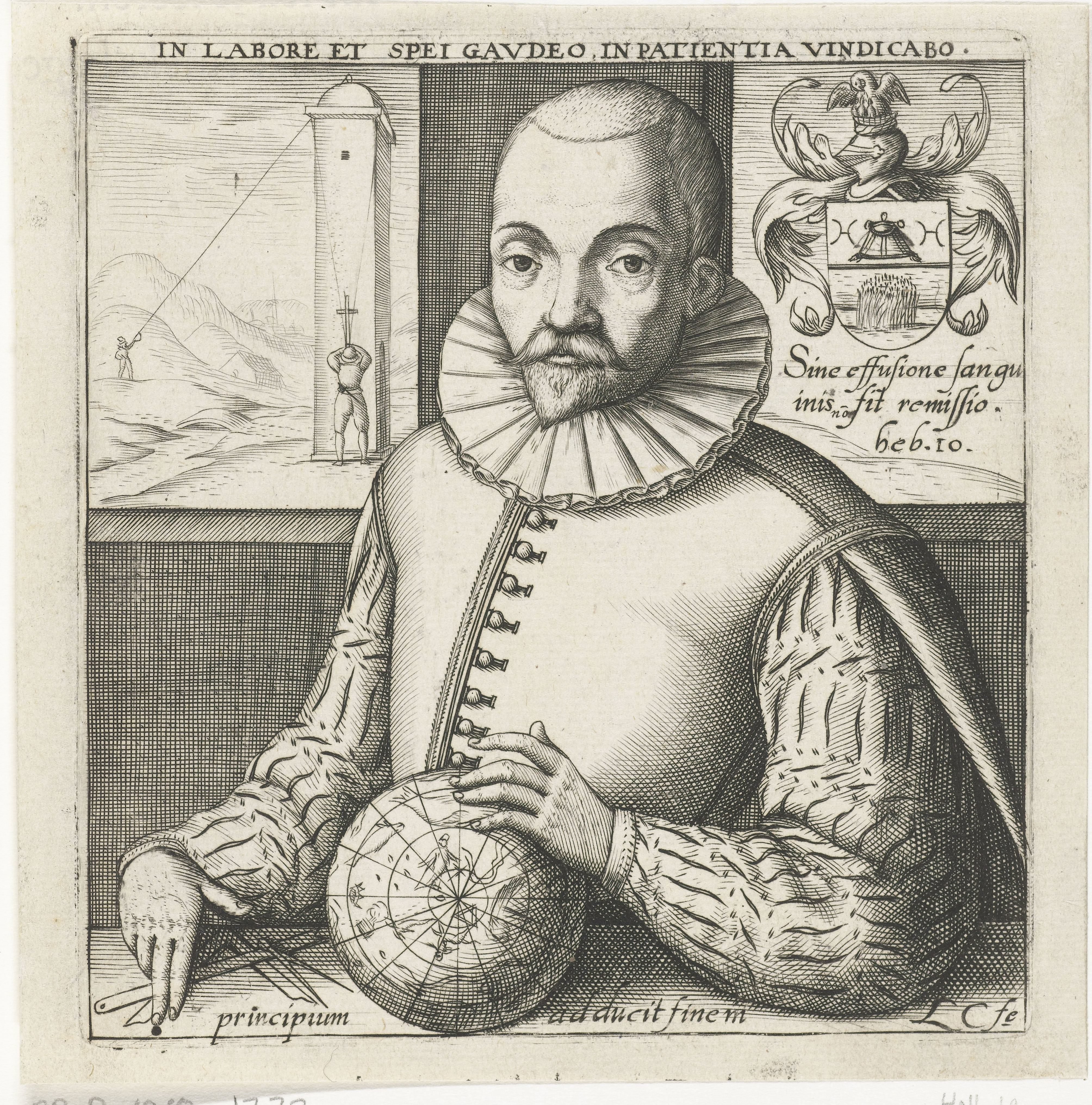 Portret van de sterrenkundige Martin Wenzel
