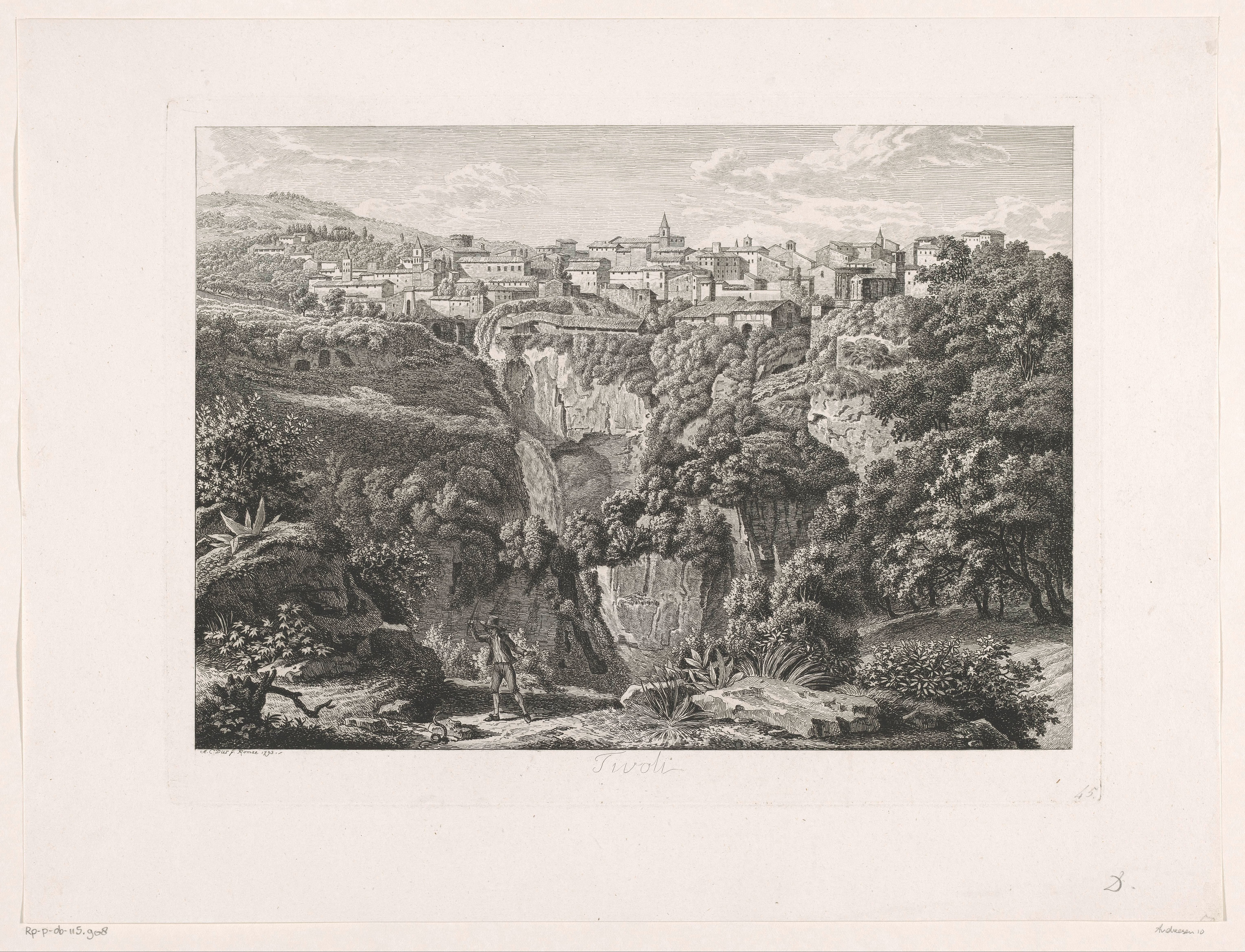 Gezicht op Tivoli