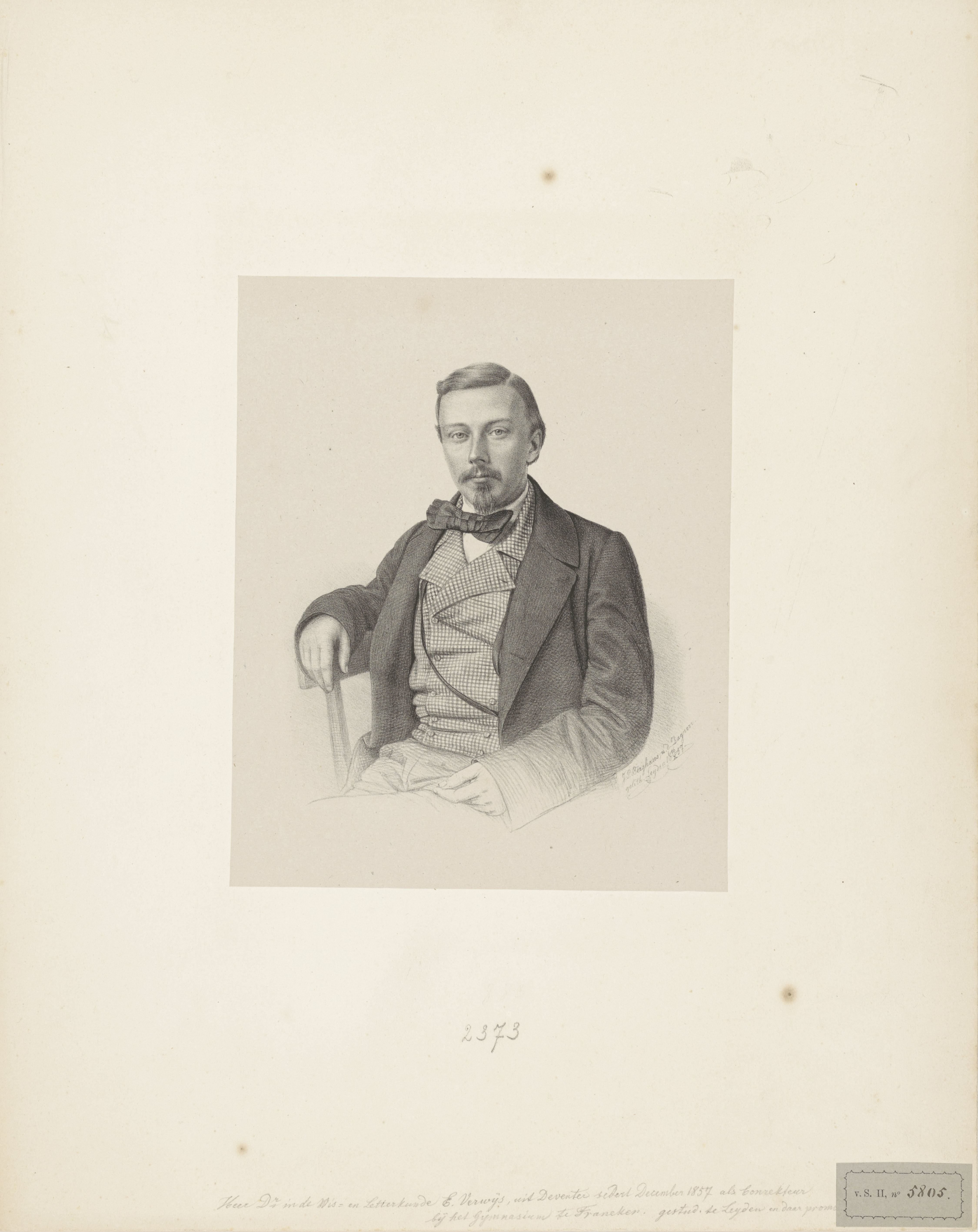 Portret van Eelco Verwijs