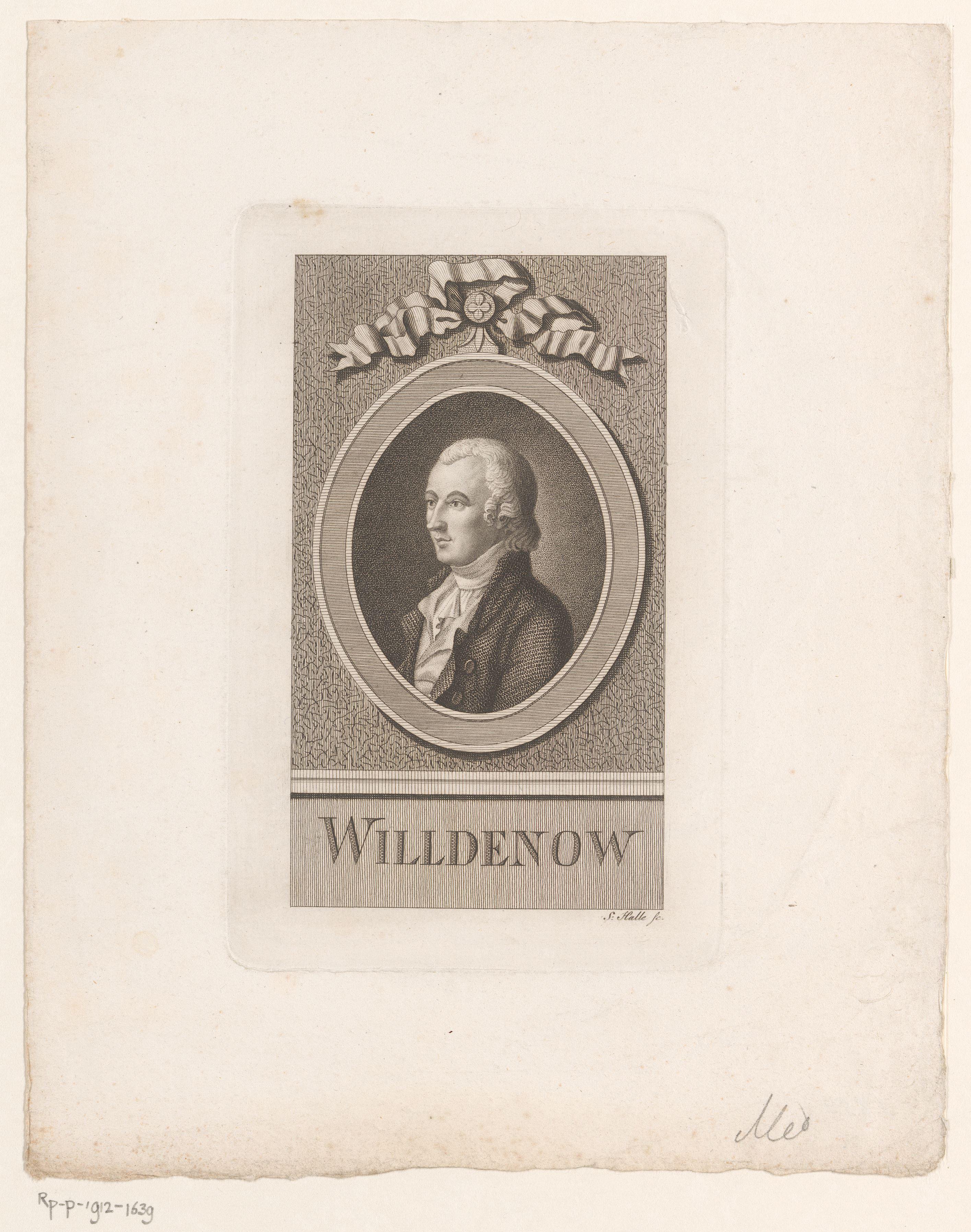 Portret van Karl Ludwig Willdenow