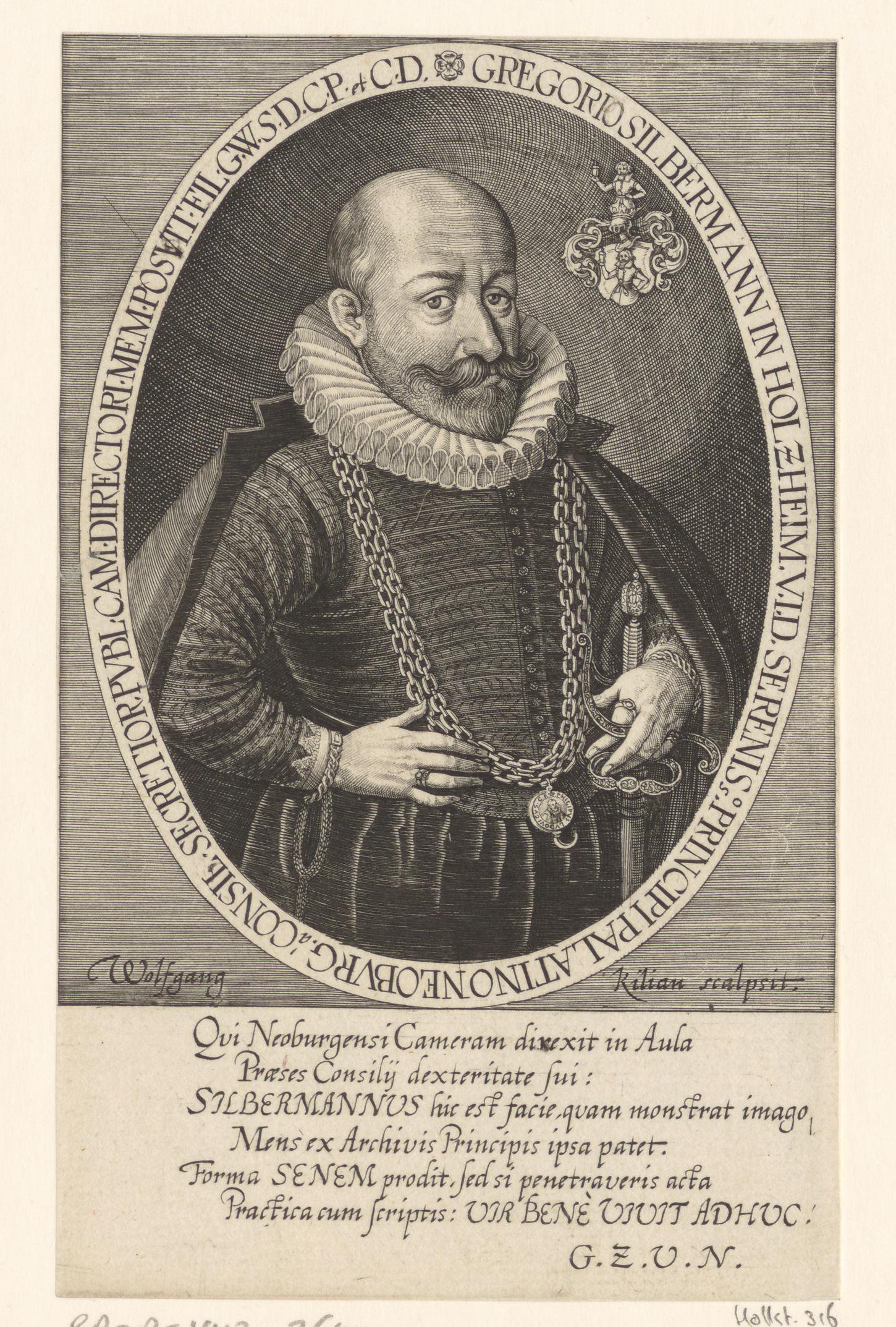 Portret van Gregor Silbermann