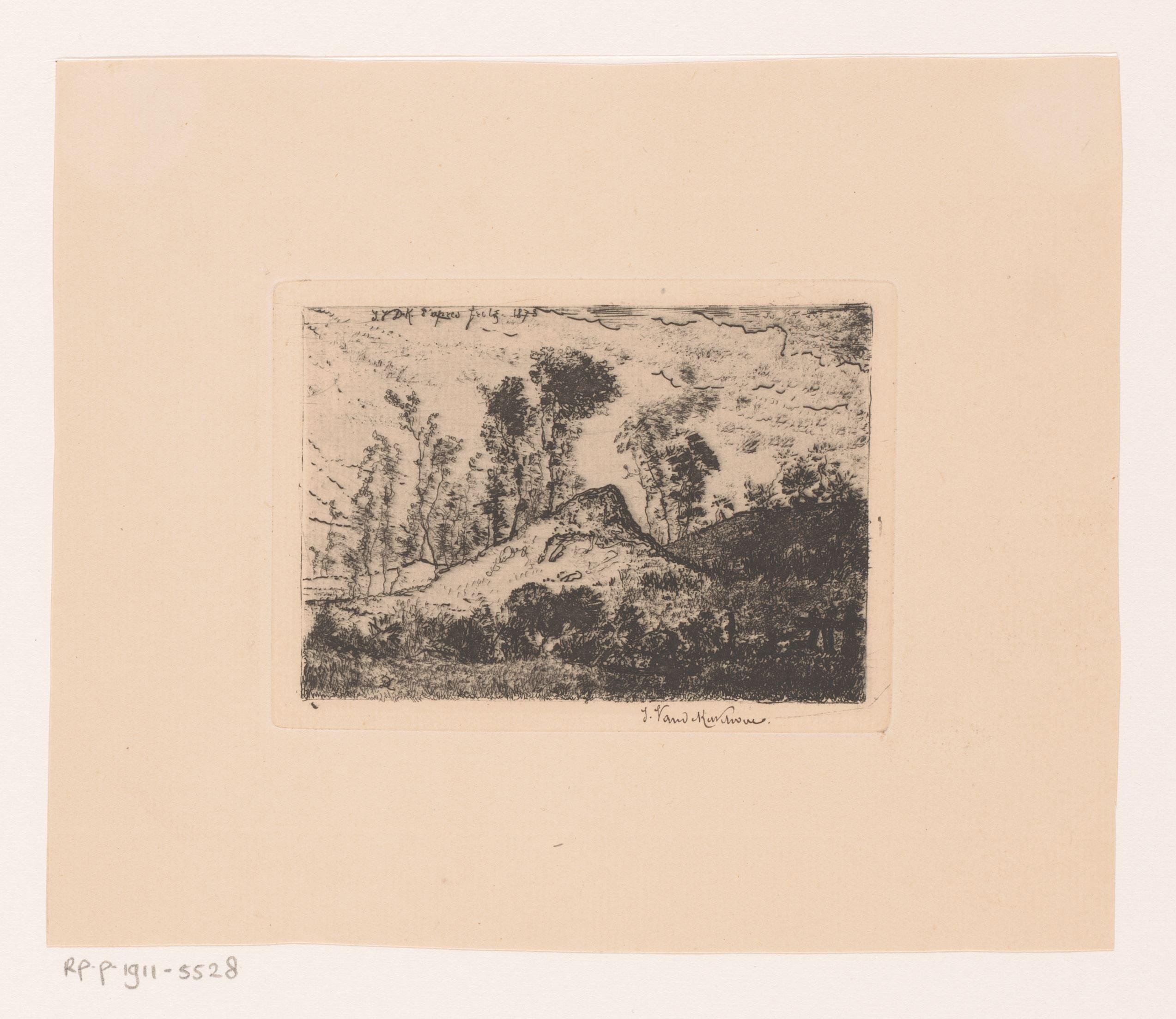 Heuvelachtig landschap