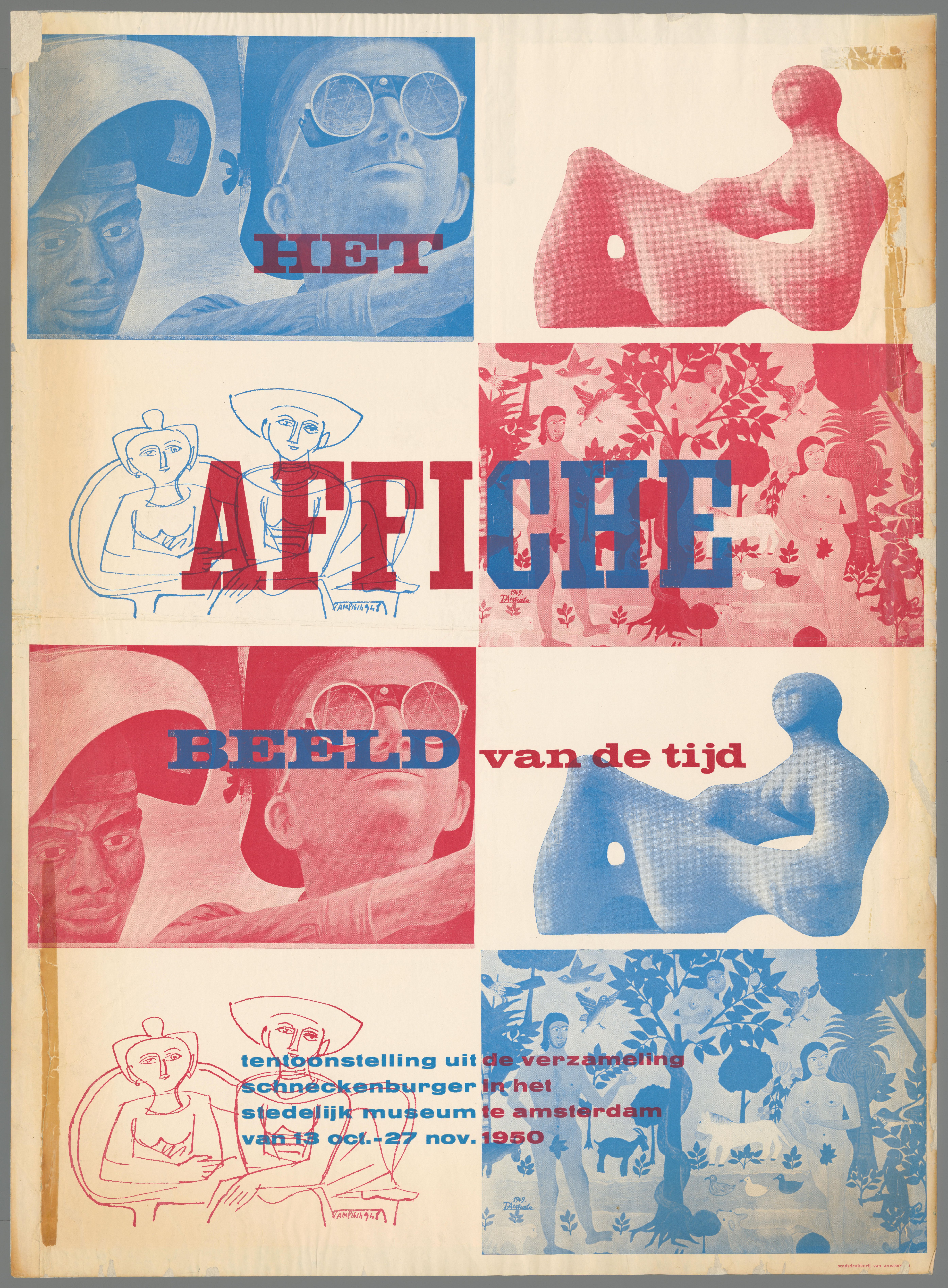 Het affiche, beeld van de tijd. Tentoonstelling uit de verzameling Schneckenburger
