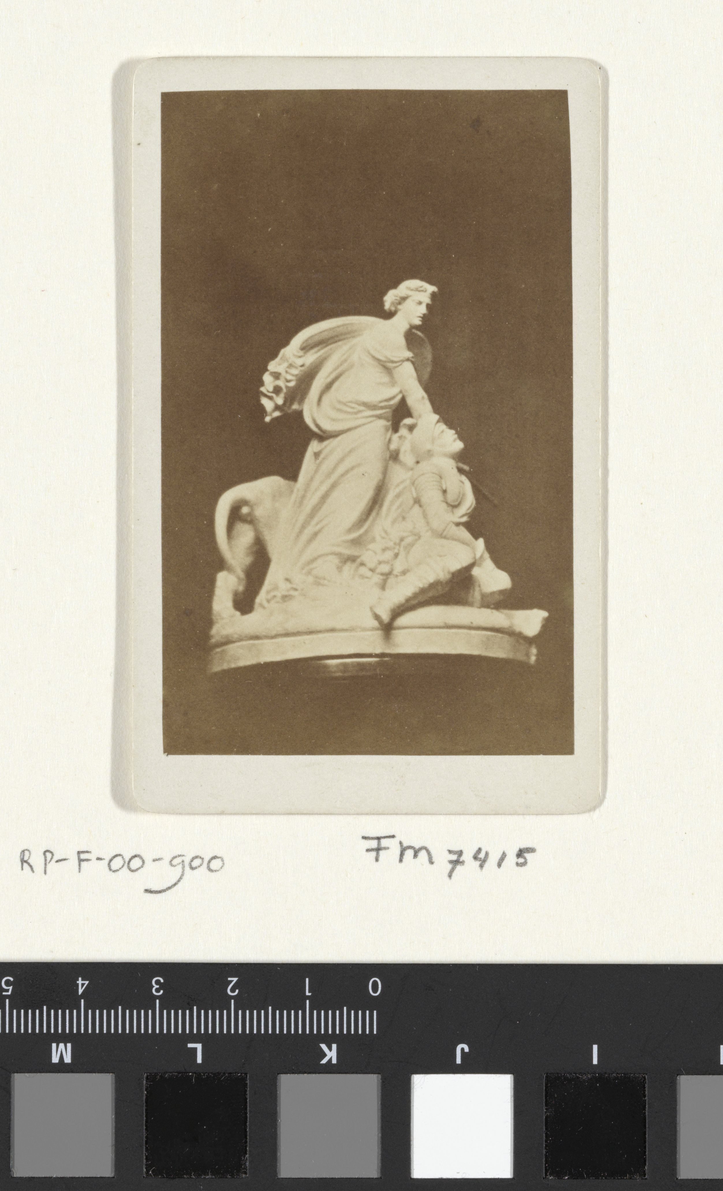Model voor het monument ter herinnering aan de slag bij Heiligerlee, 1868