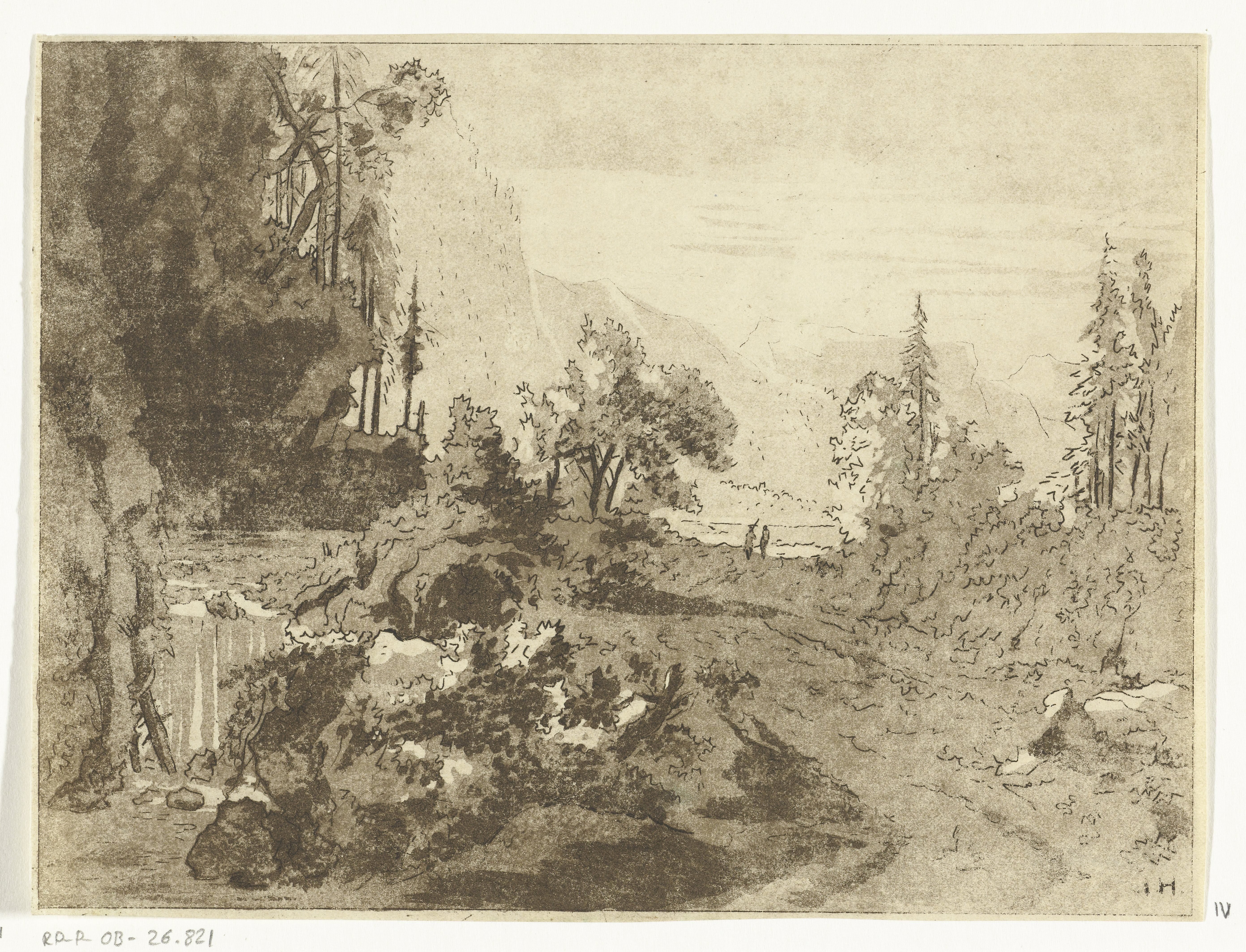 Bergachtig landschap