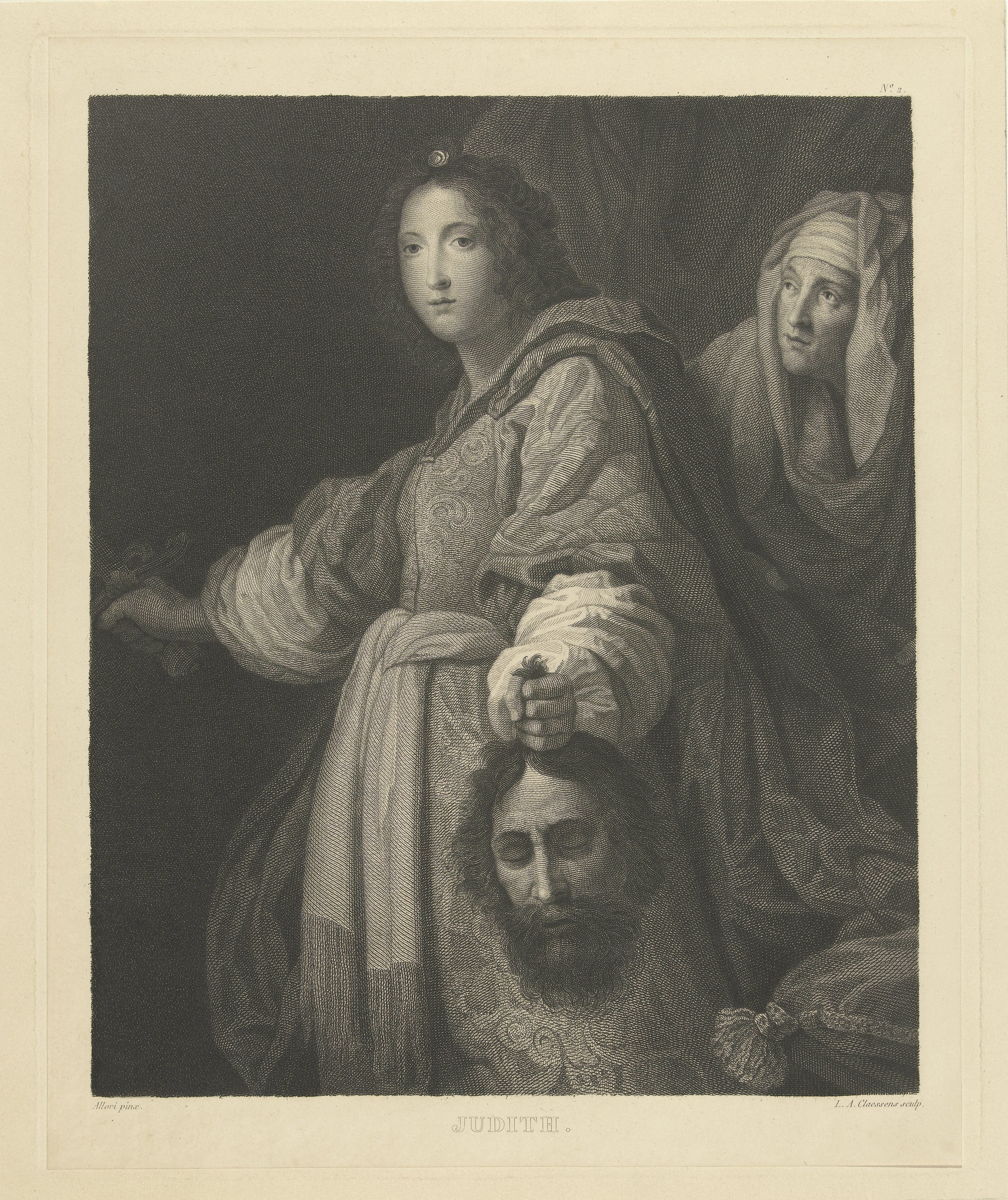Judith met het hoofd van Holofernes