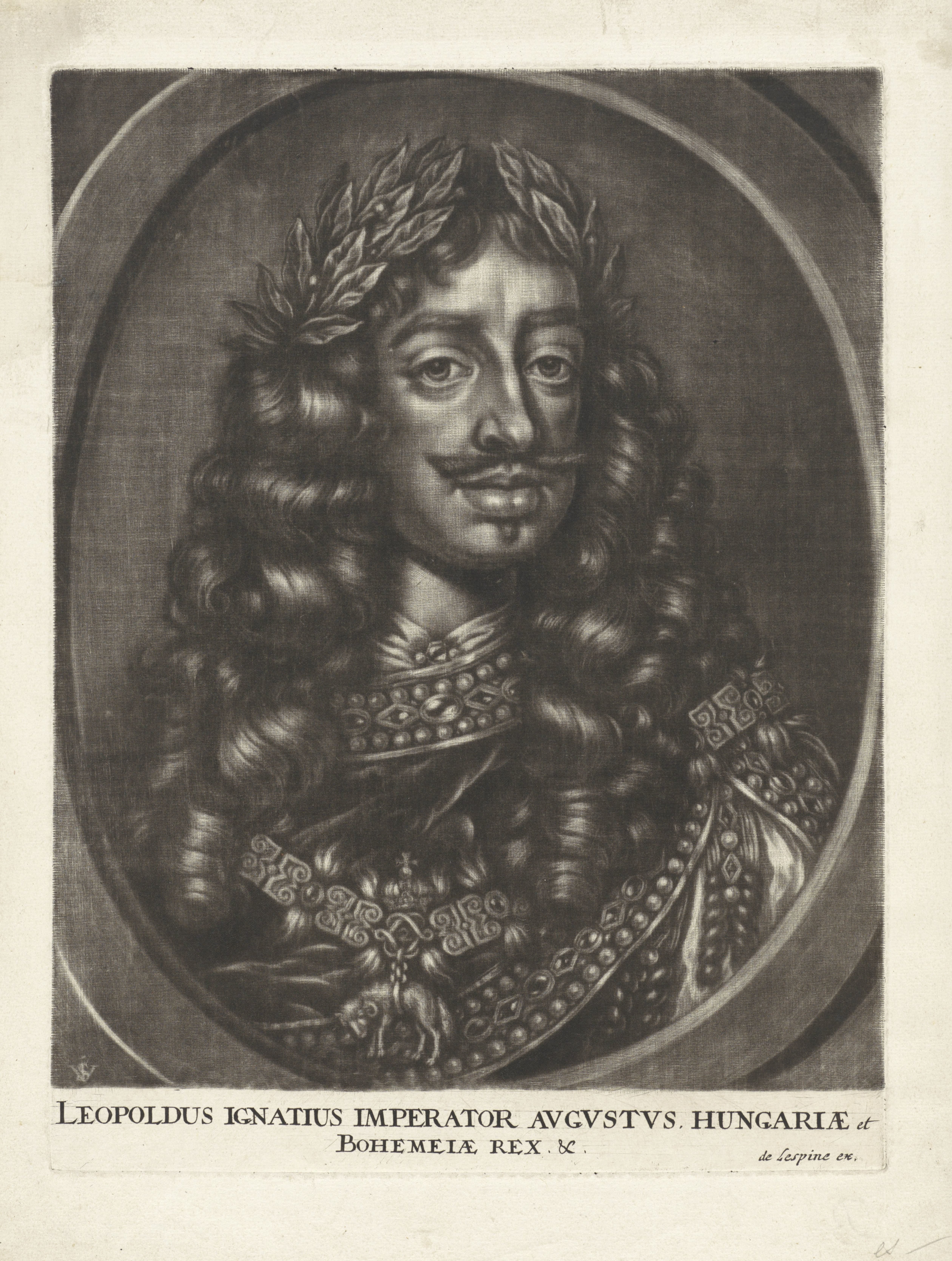 Portret van keizer Leopold I