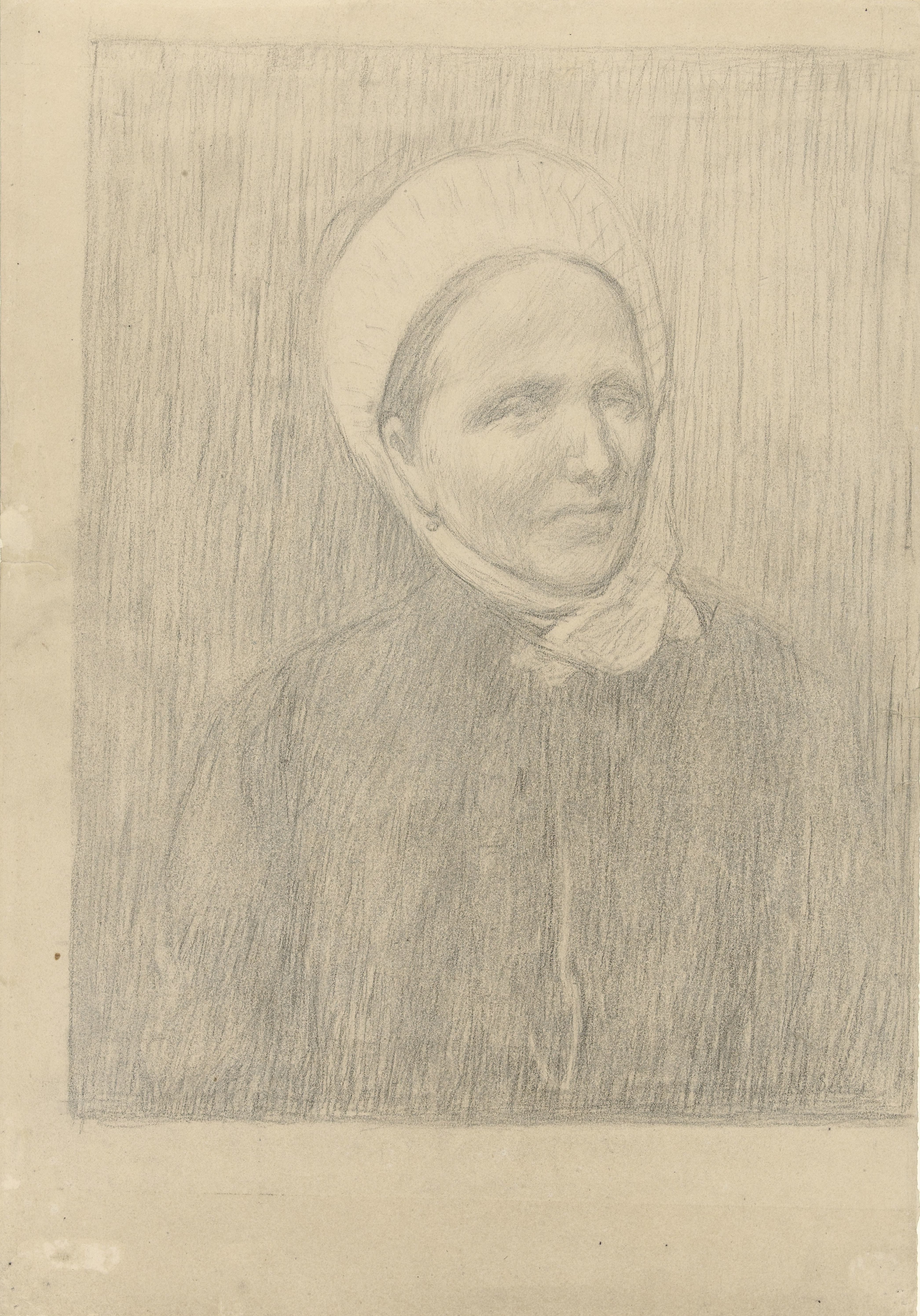 Portret van Mevrouw Annie Bonger-van der Linde