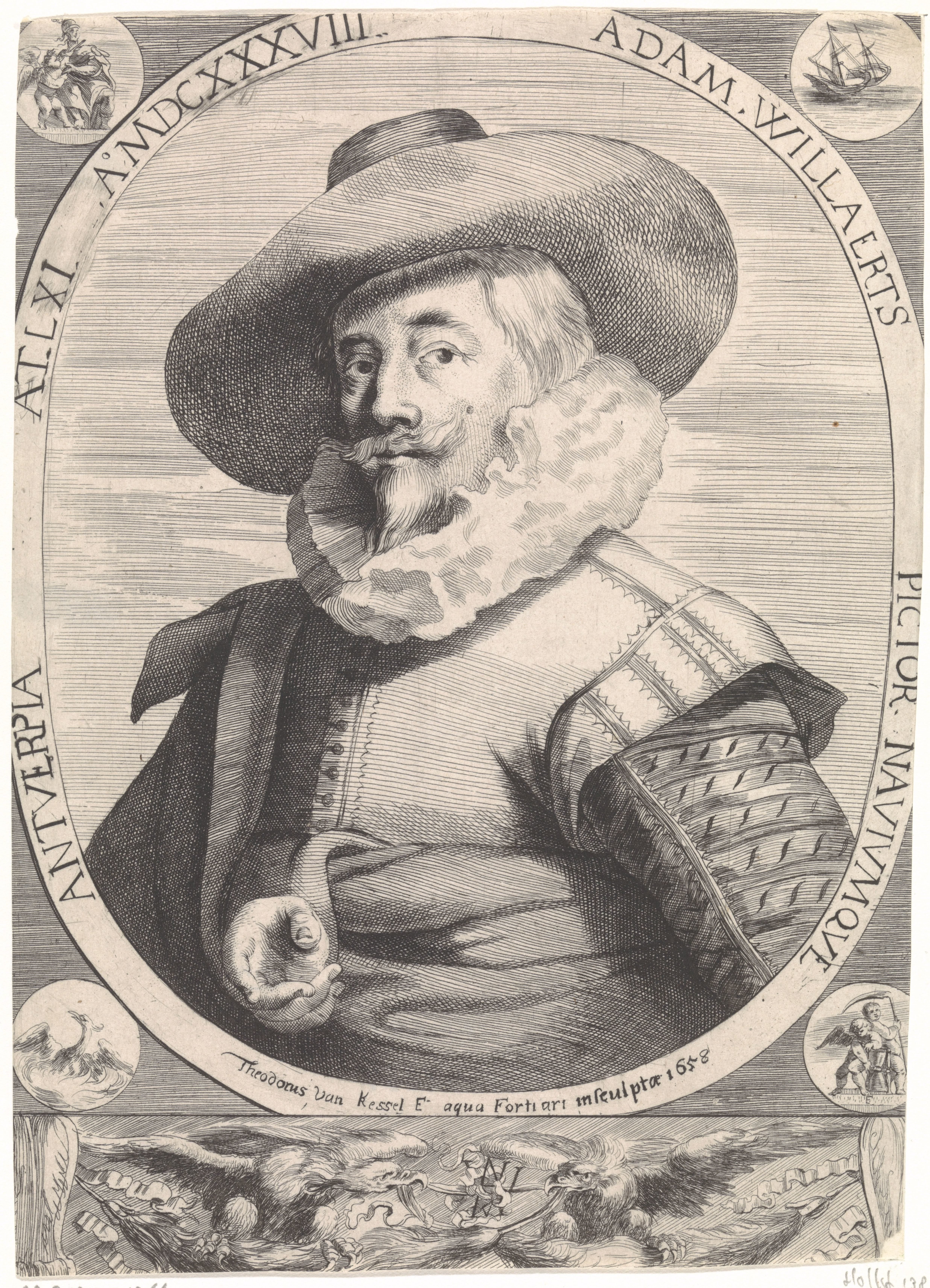 Portret van Adam Willaerts