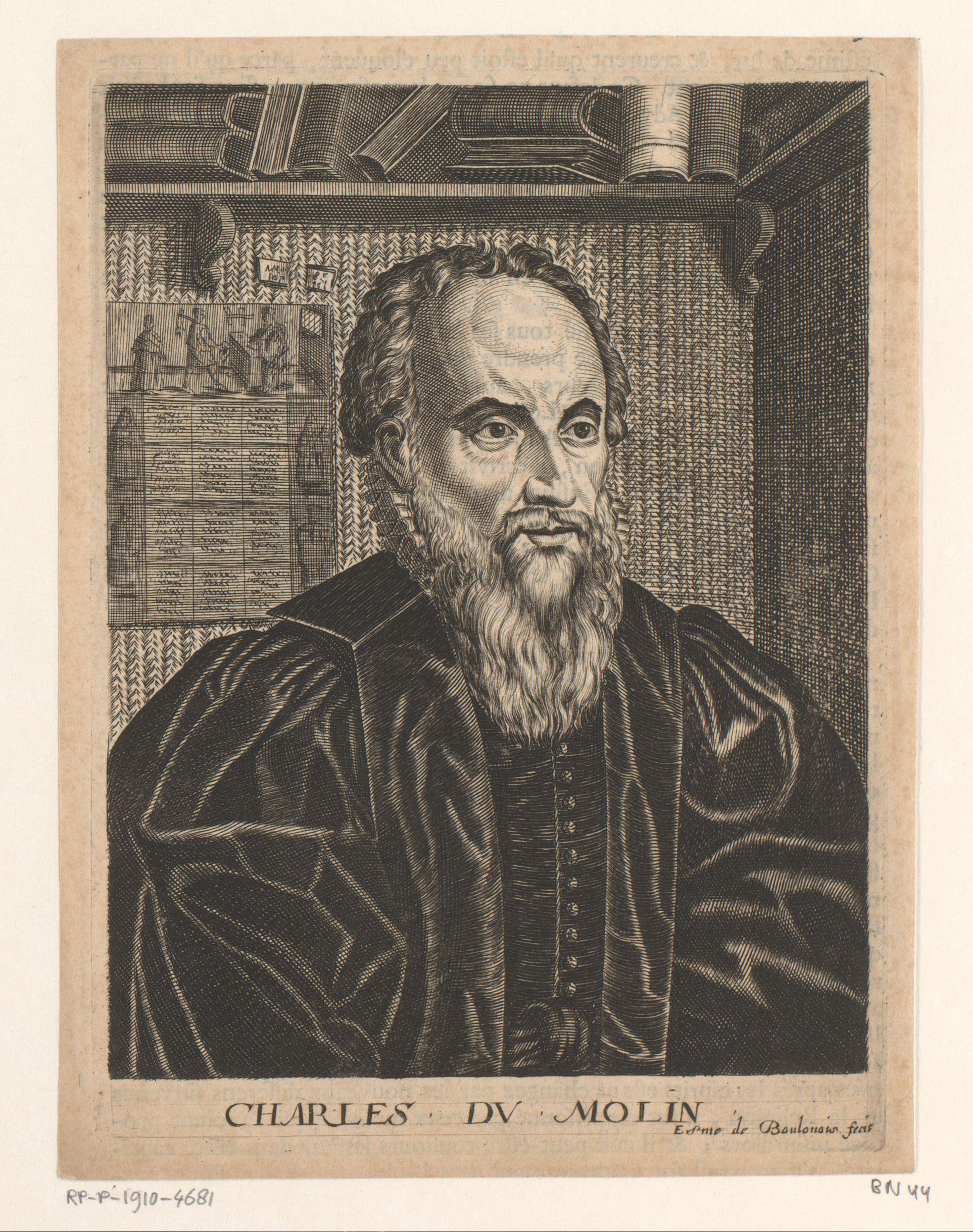 Portret van Charles Dumoulin