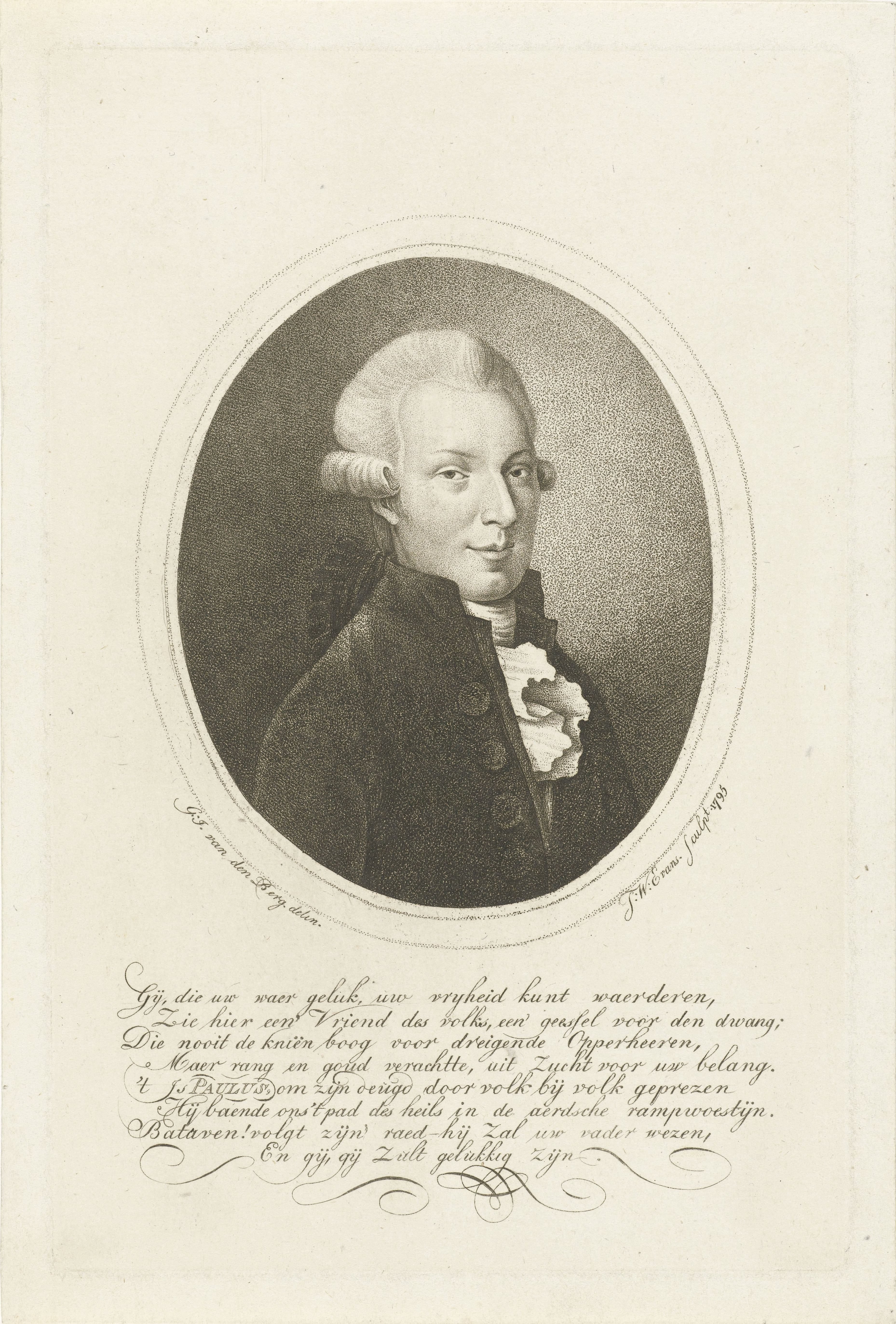 Portret van Pieter Paulus