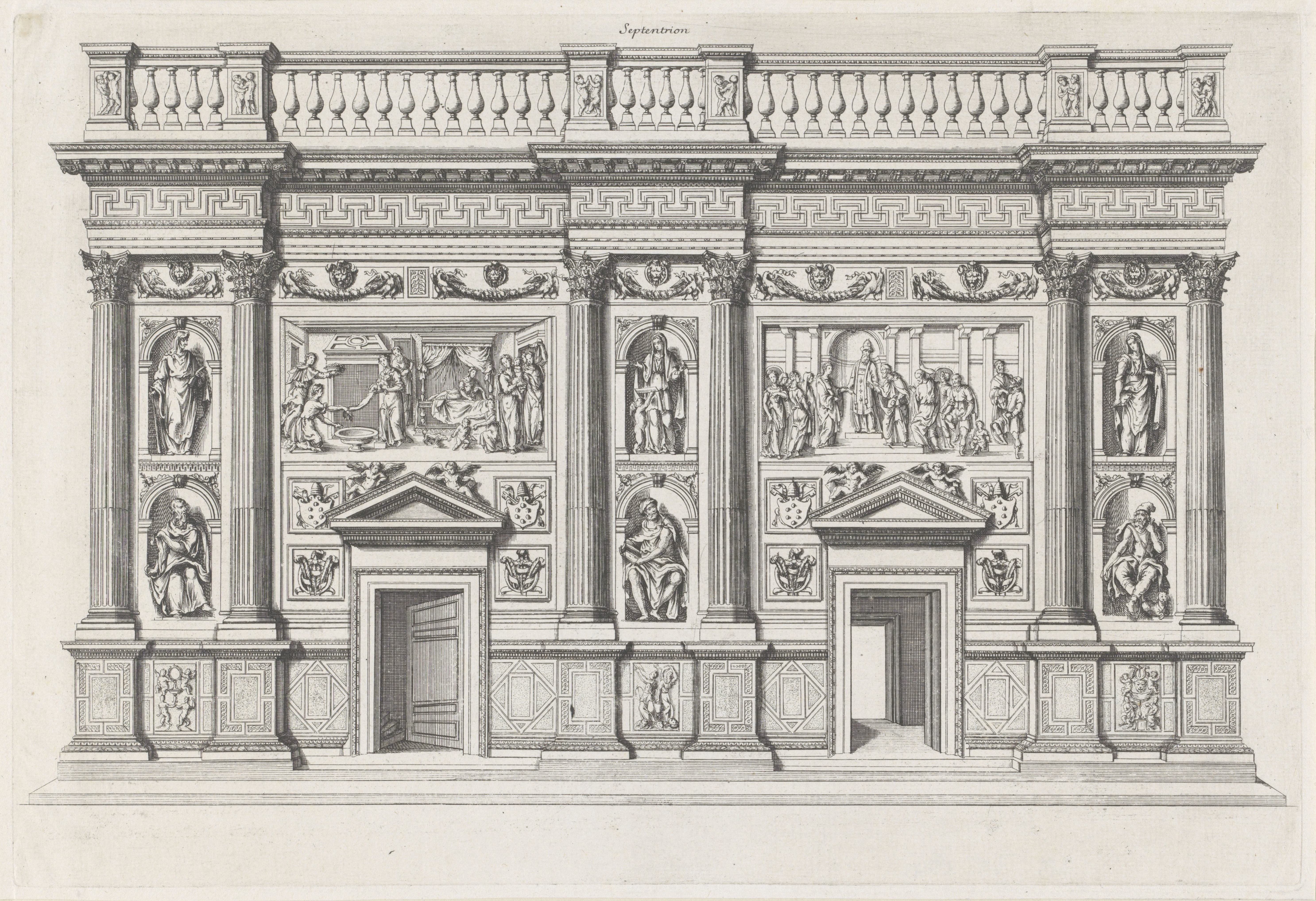 Heilig Huis van de Maagd Maria, septentrion-zijde