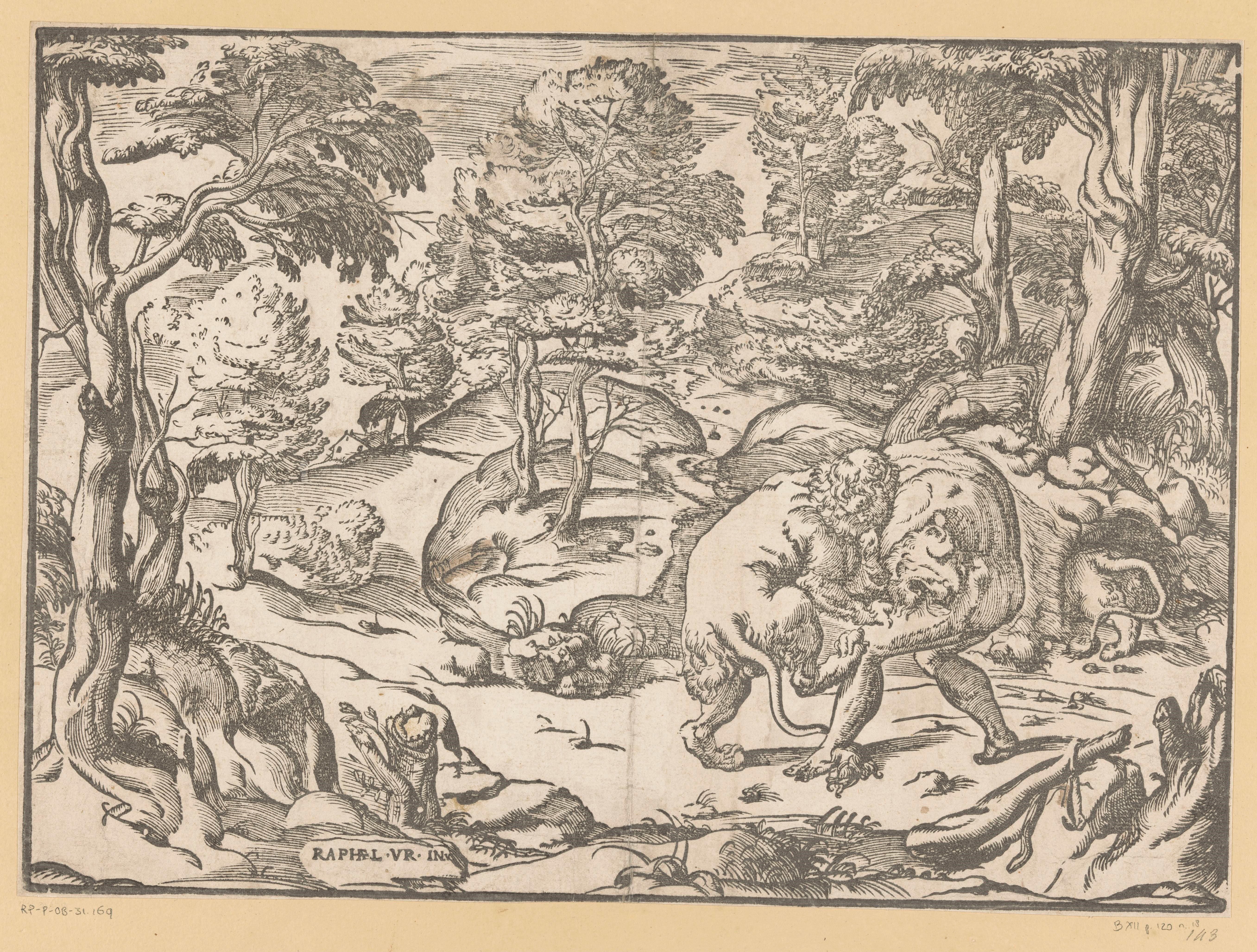 Hercules en de Nemeïsche leeuw