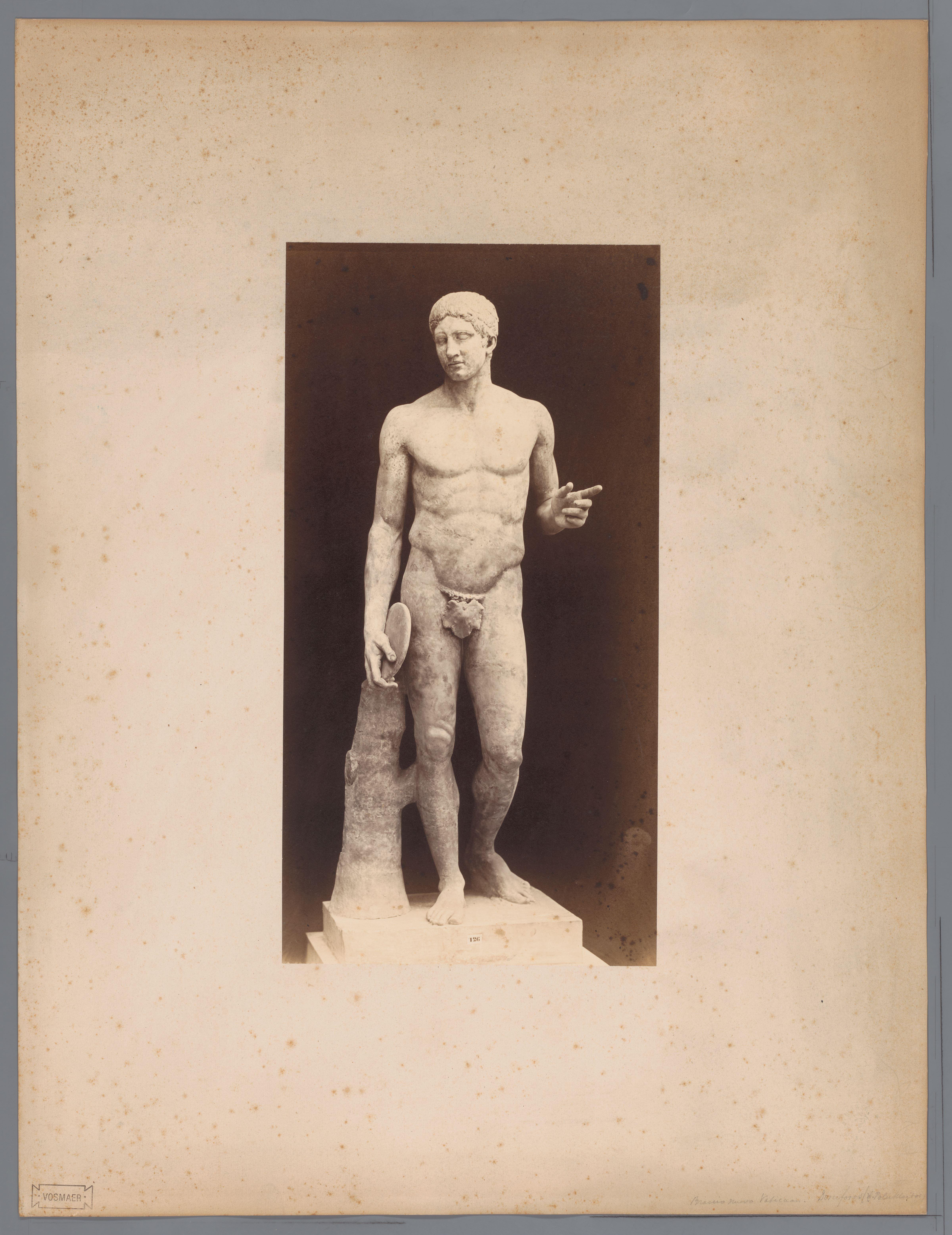 Sculptuur van een discuswerper, Museo Vaticano