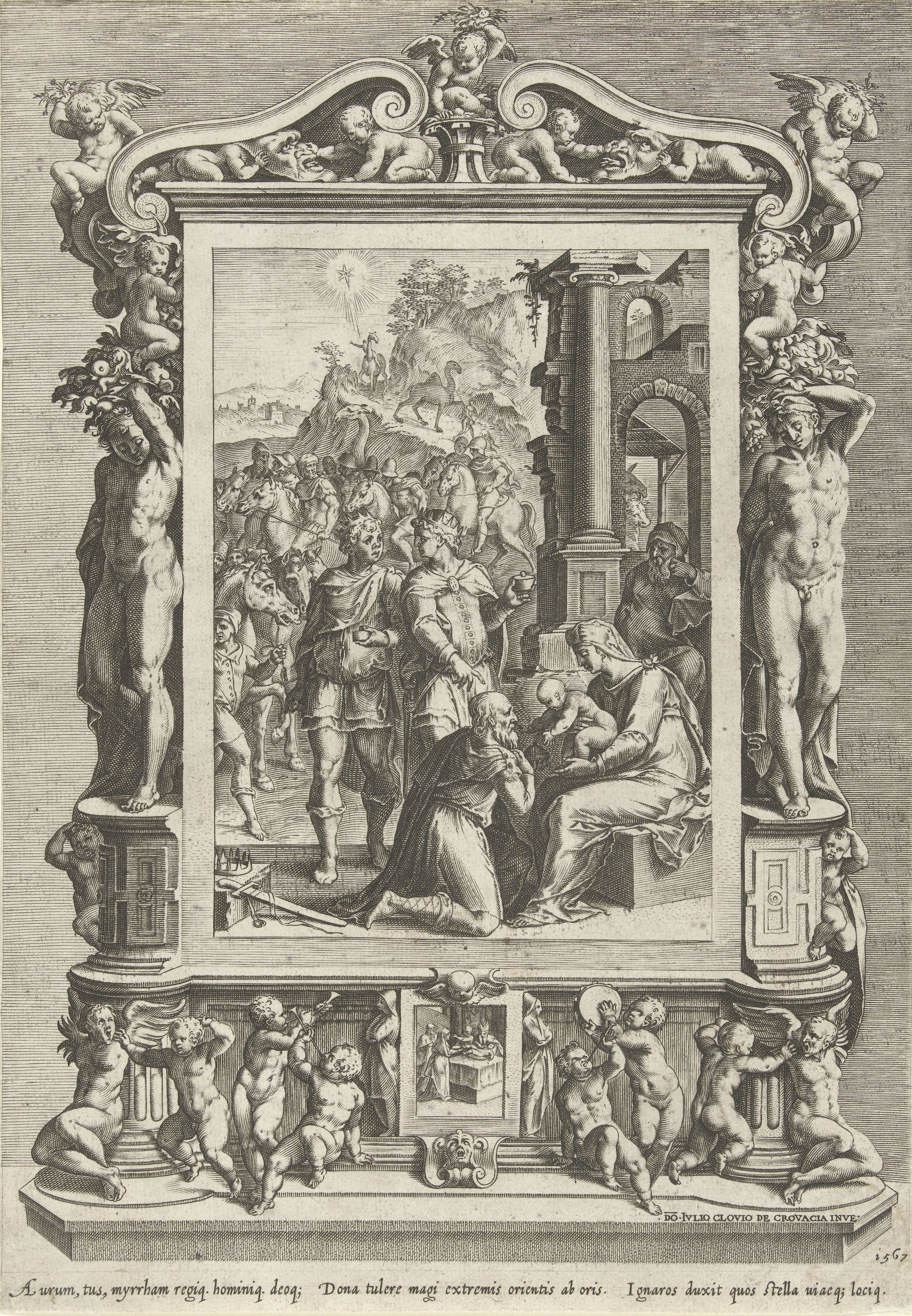 Aanbidding door de koningen