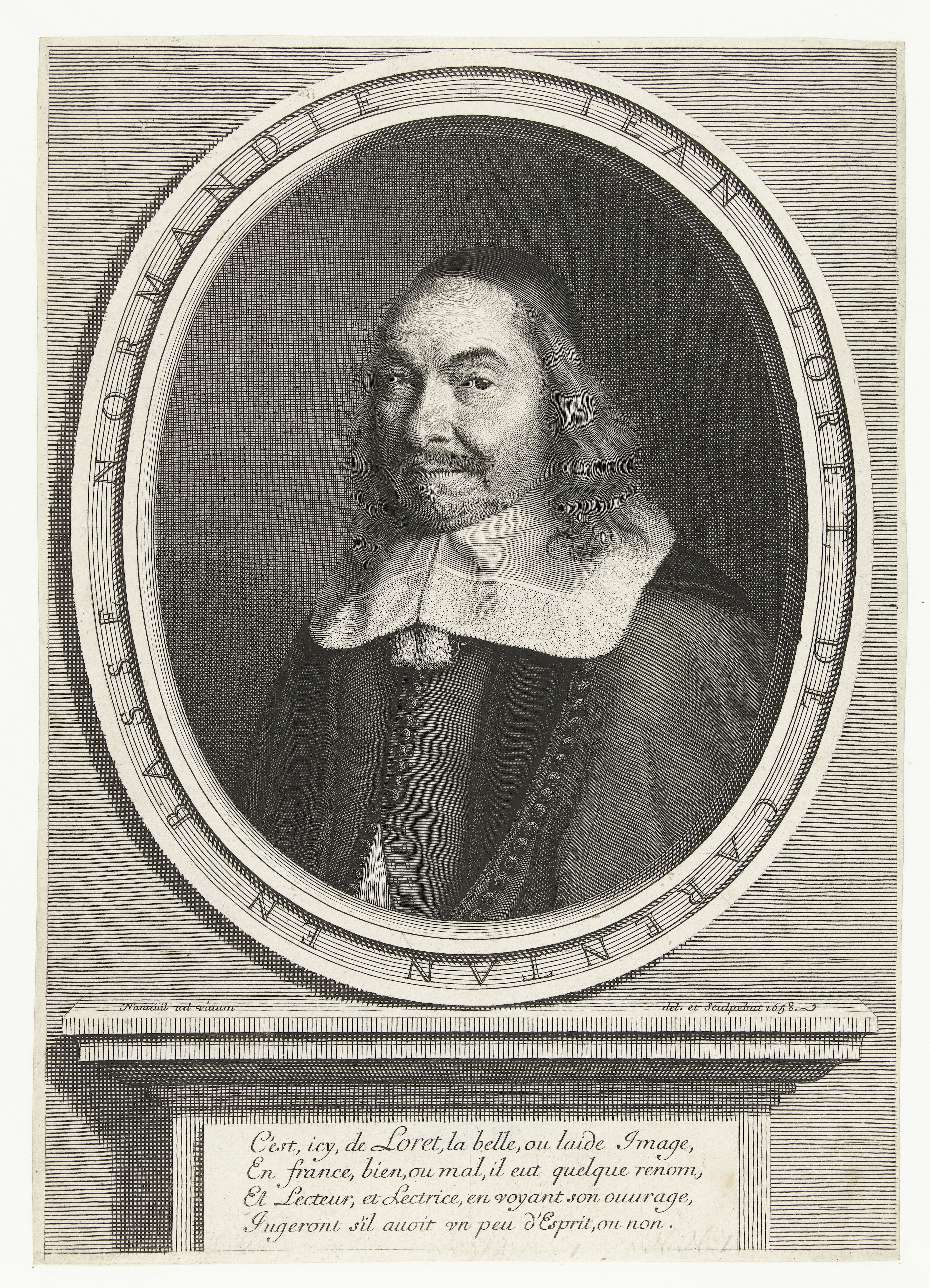 Portret van Jean Loret