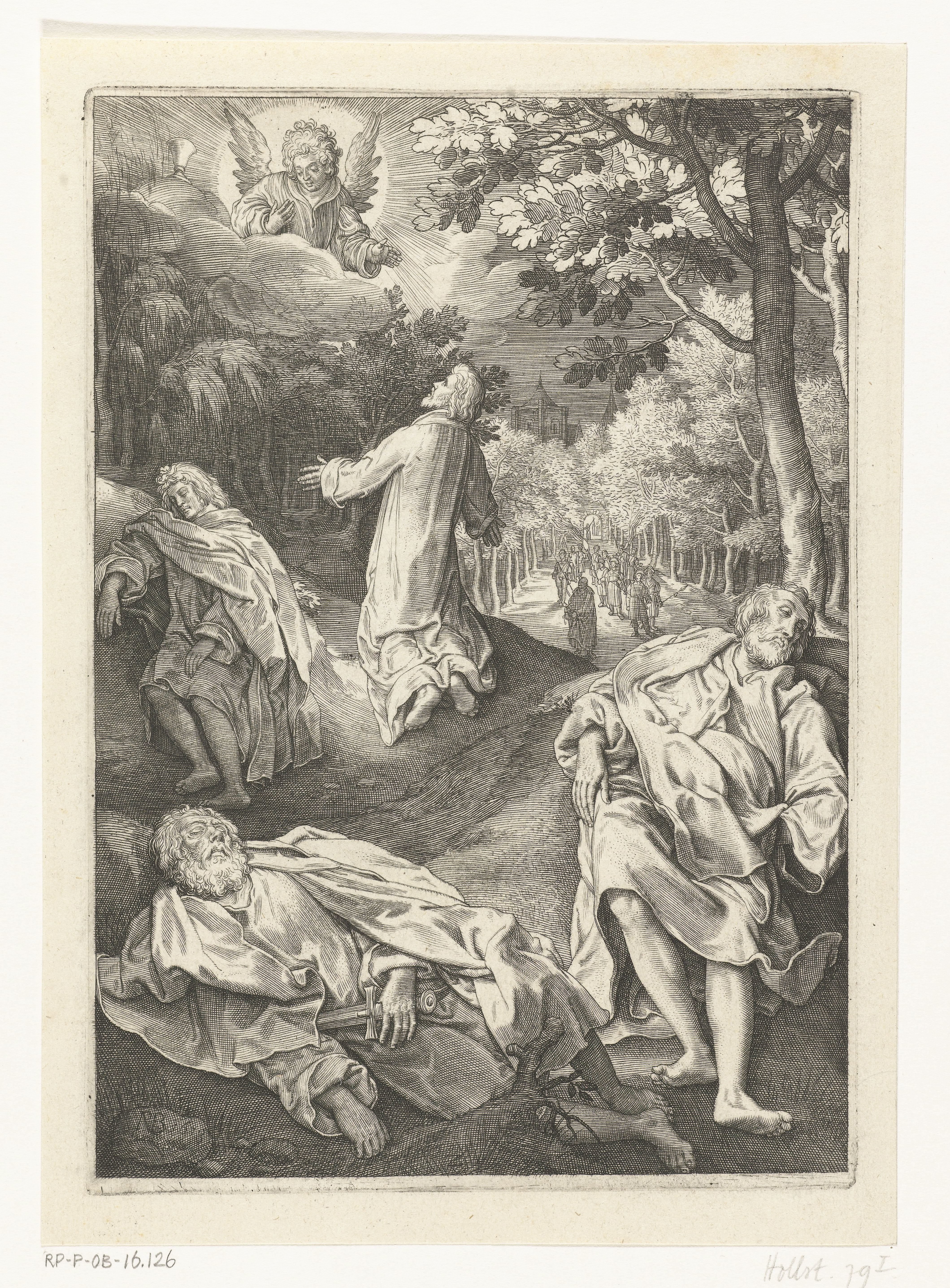 Christus in de hof van Gethsemane