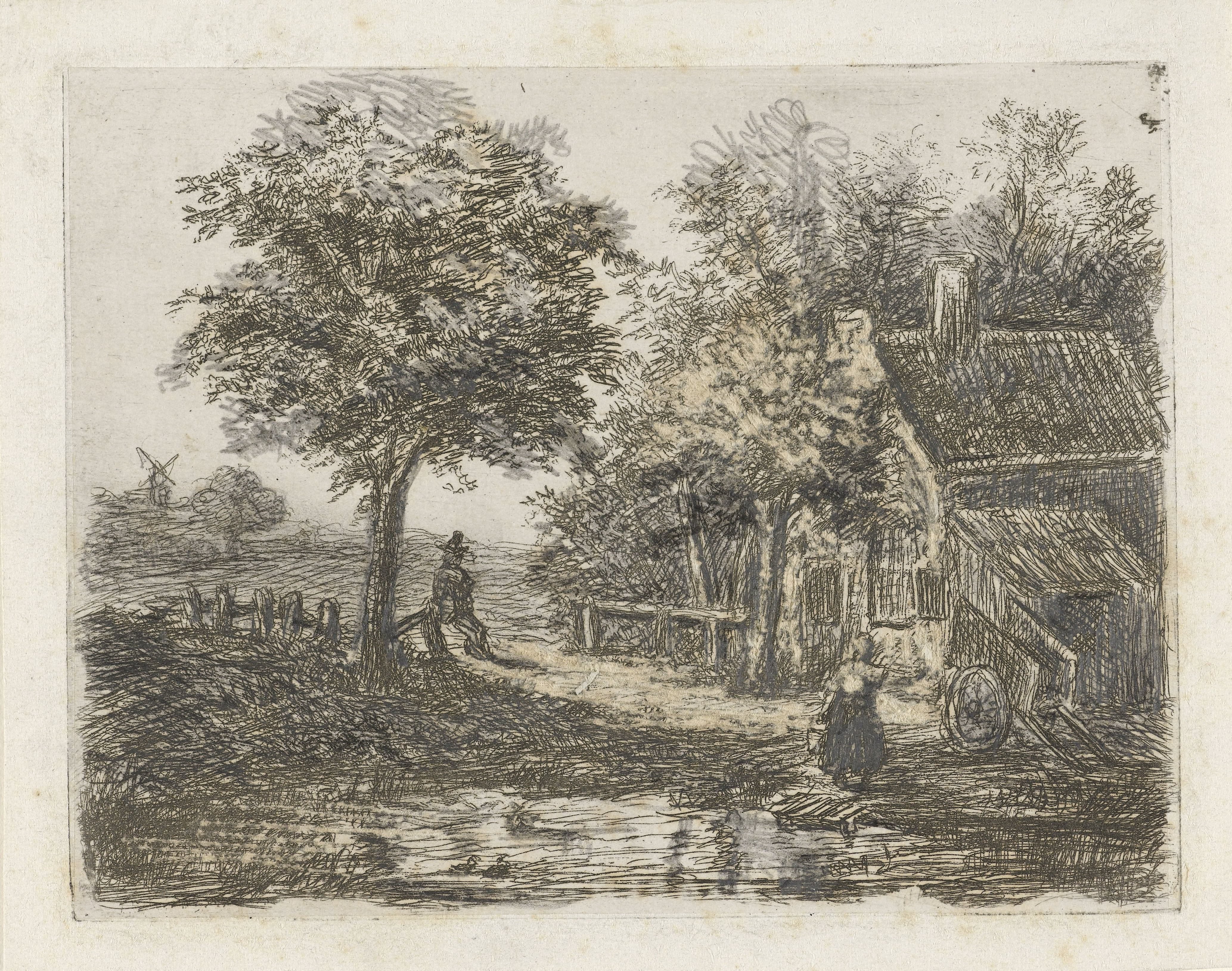 Boerderij aan het water
