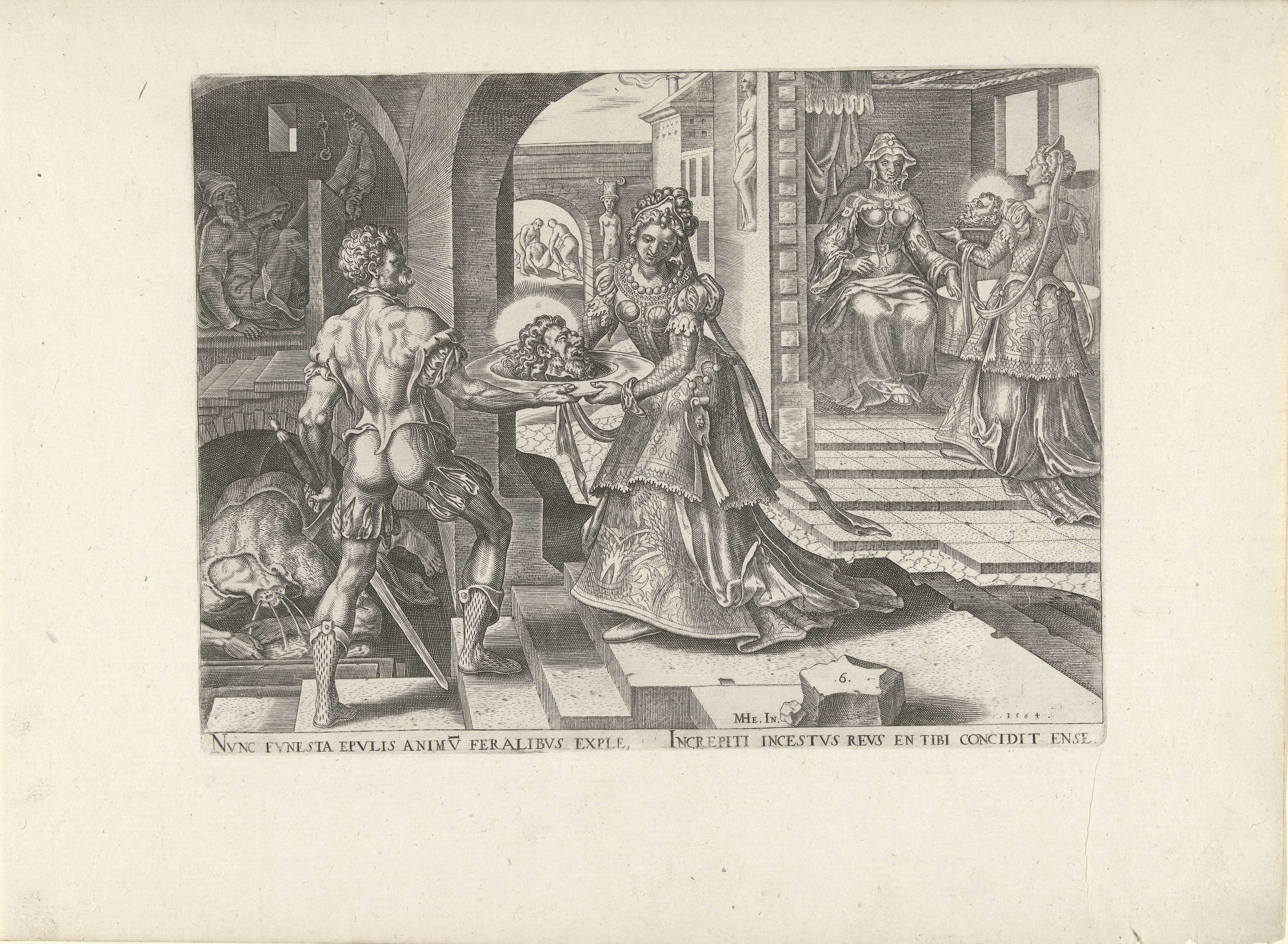 Salome ontvangt het hoofd van Johannes de Doper