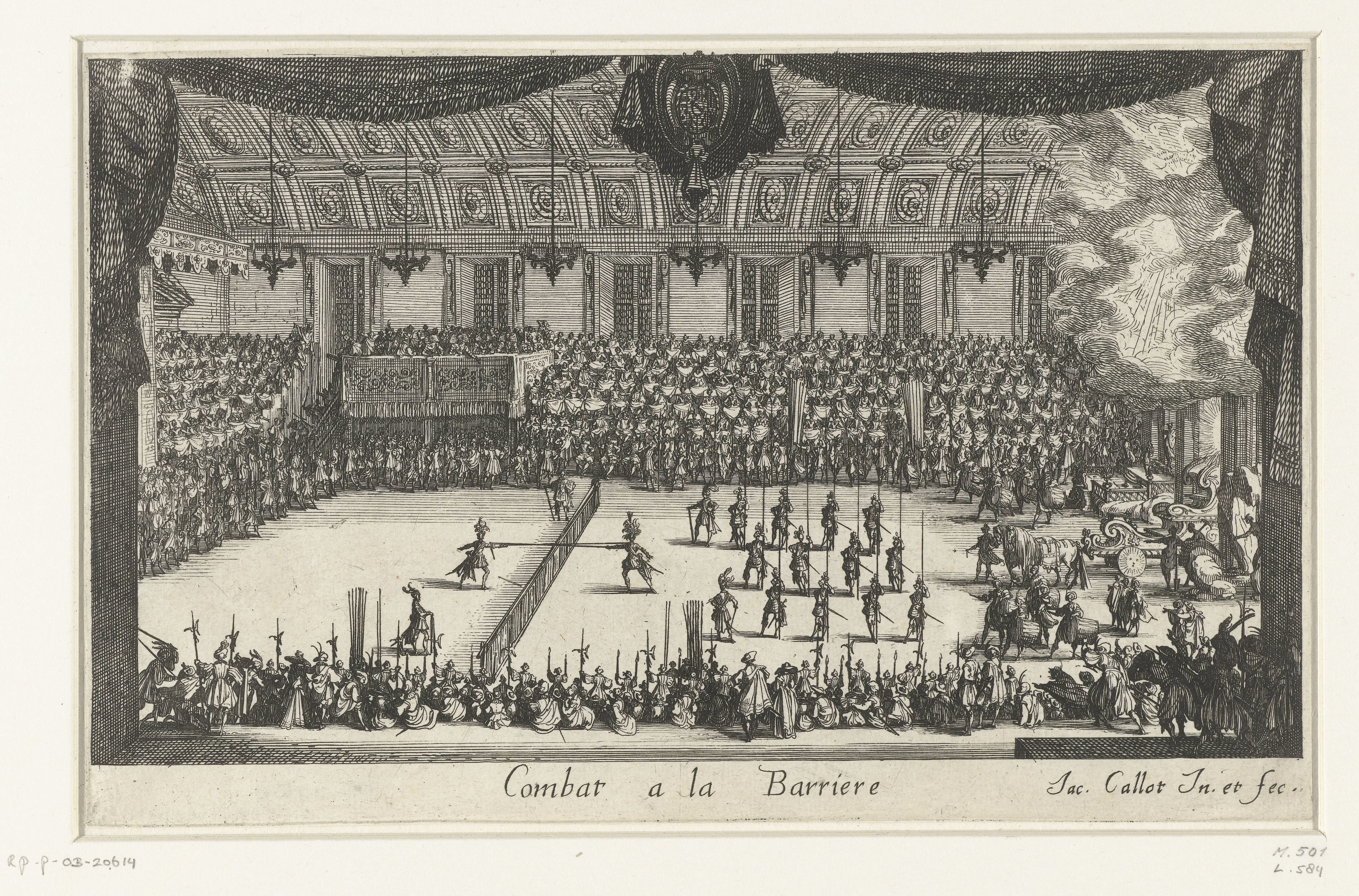 Het toernooi in de feestzaal
