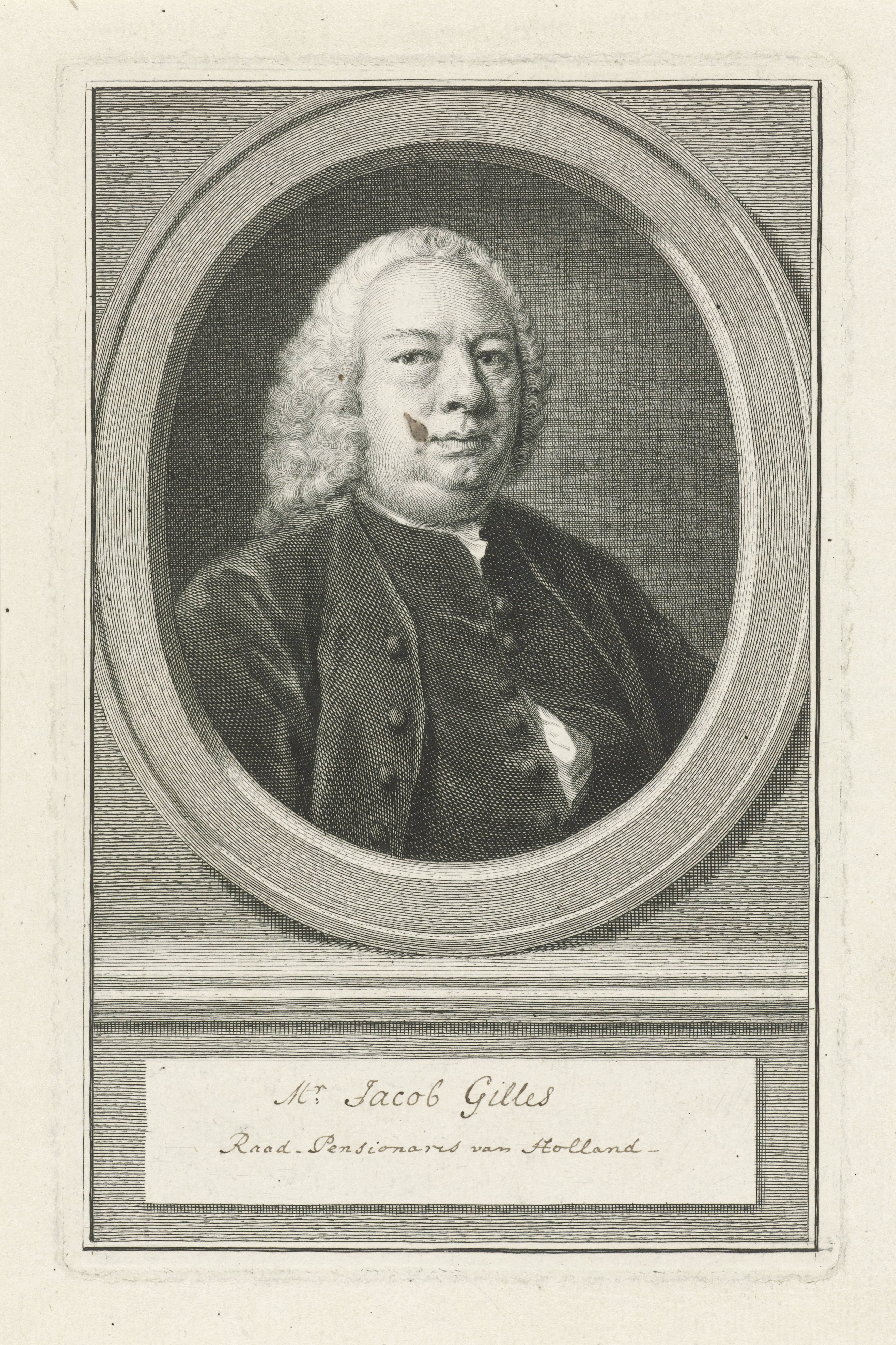 Portret van Jacob Gilles