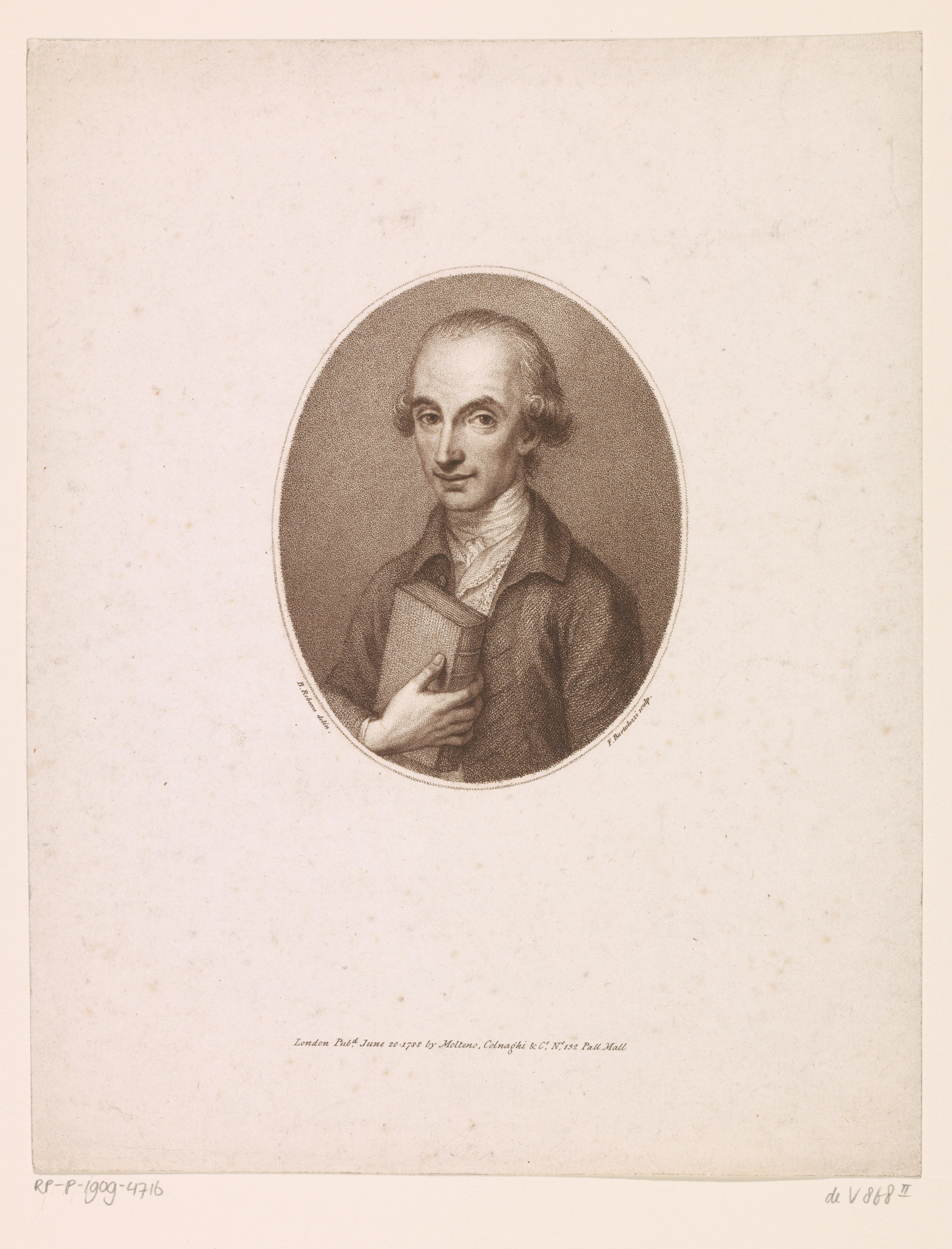 Portret van Natalis Thomas Maggi