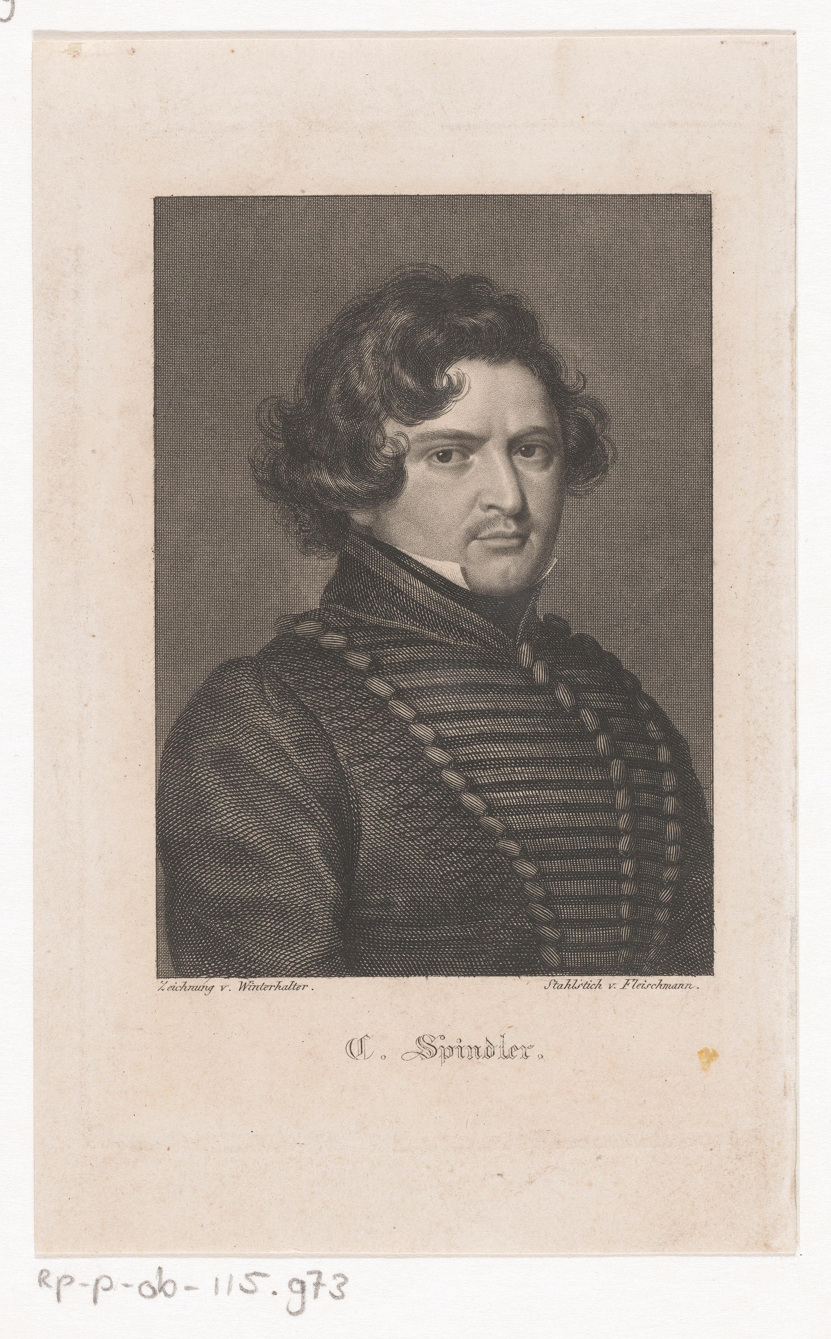 Portret van Karl Spindler