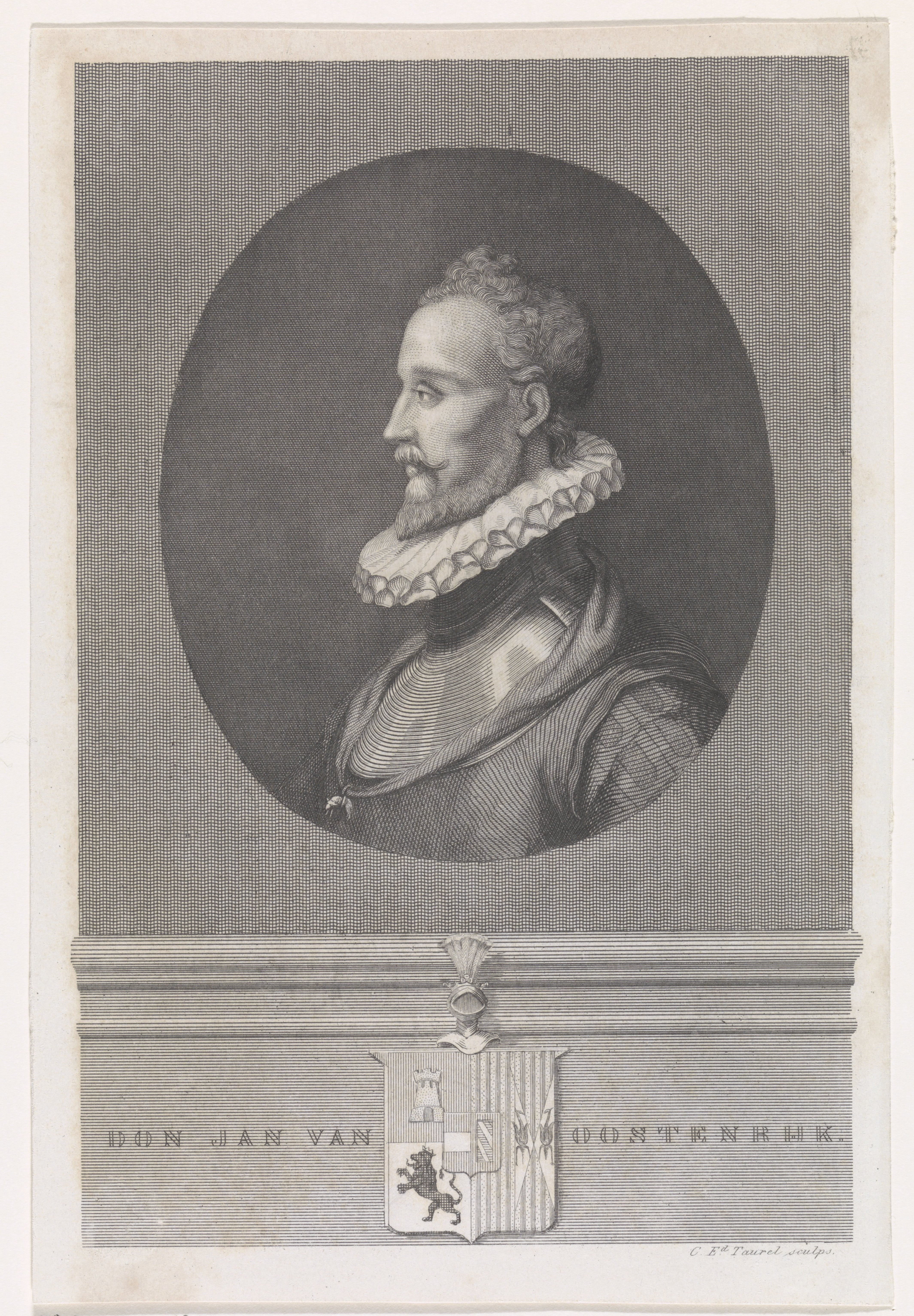 Portret van Jan van Oostenrijk, landvoogd der Nederlanden