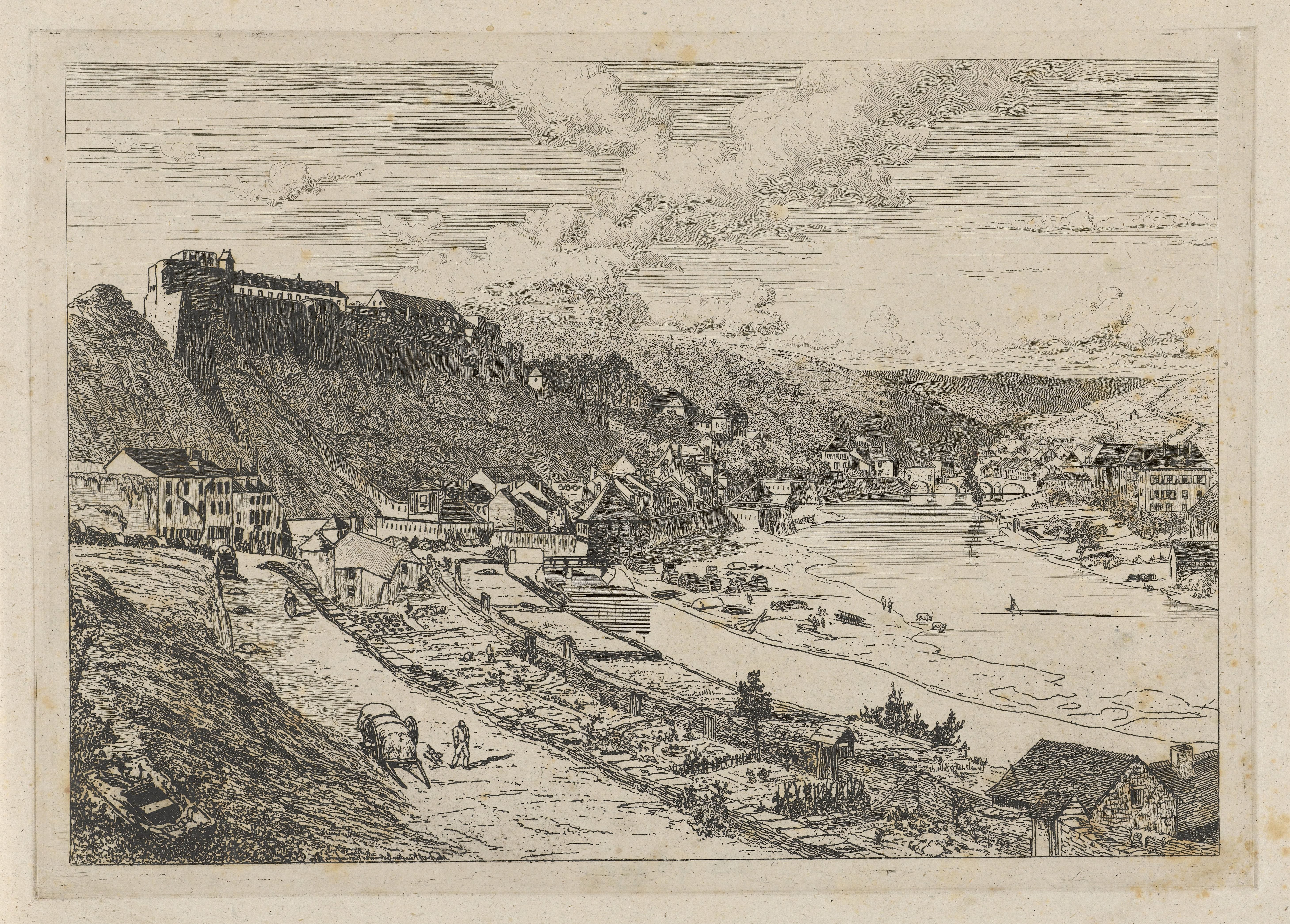 Gezicht op Bouillon
