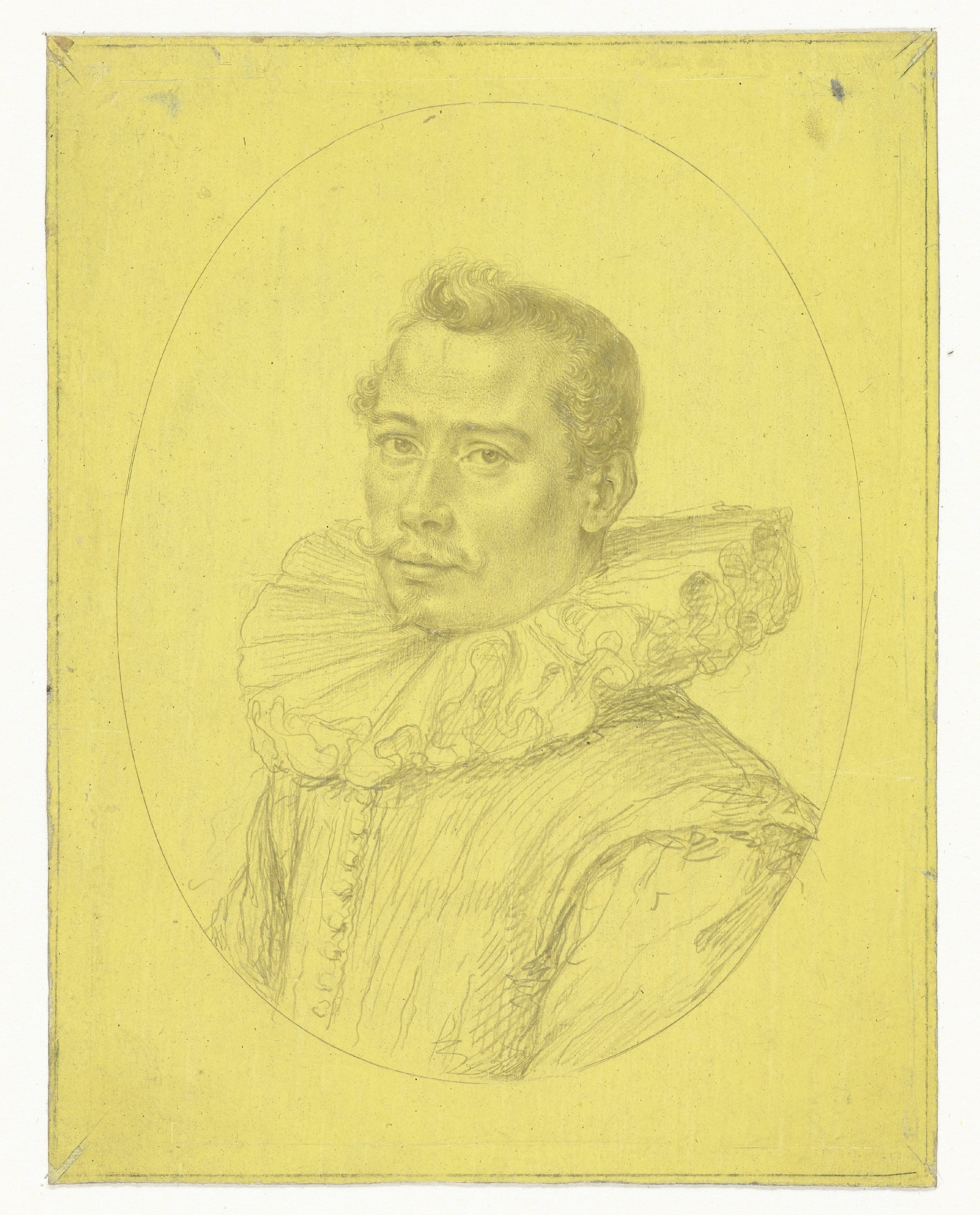 Portret van een onbekende man