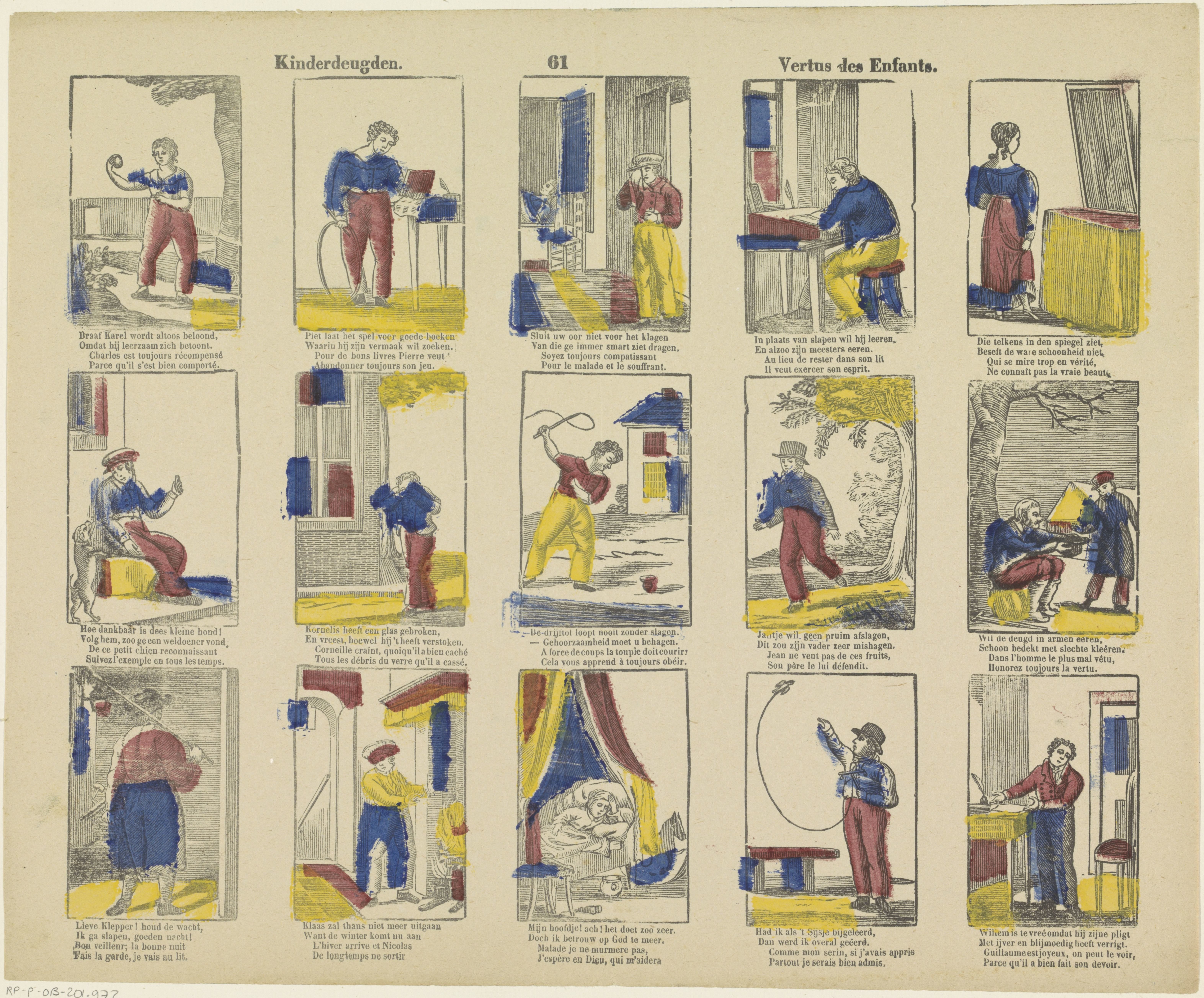 Kinderdeugden / Vertus des Enfants