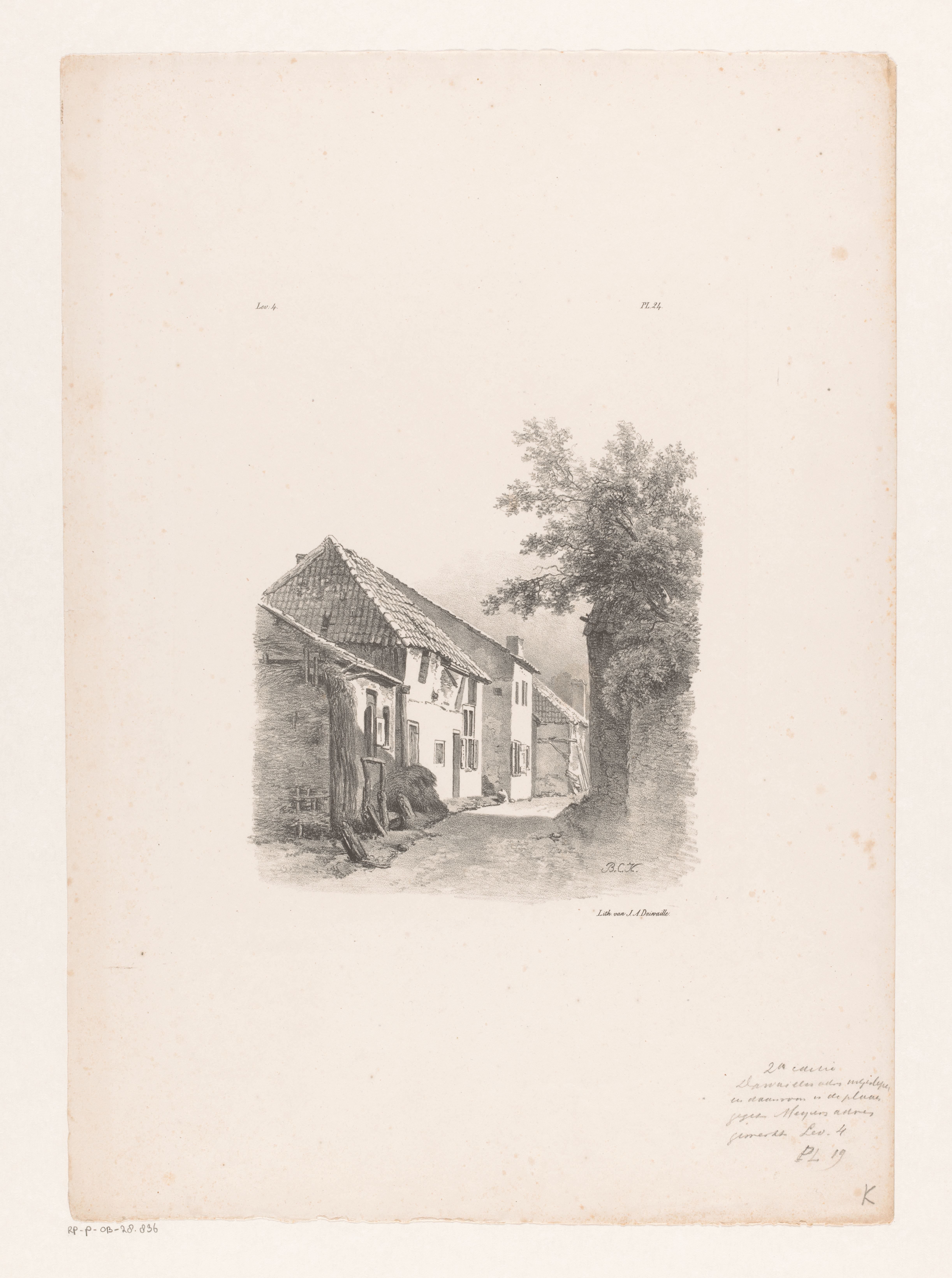 Boerderij aan een weg