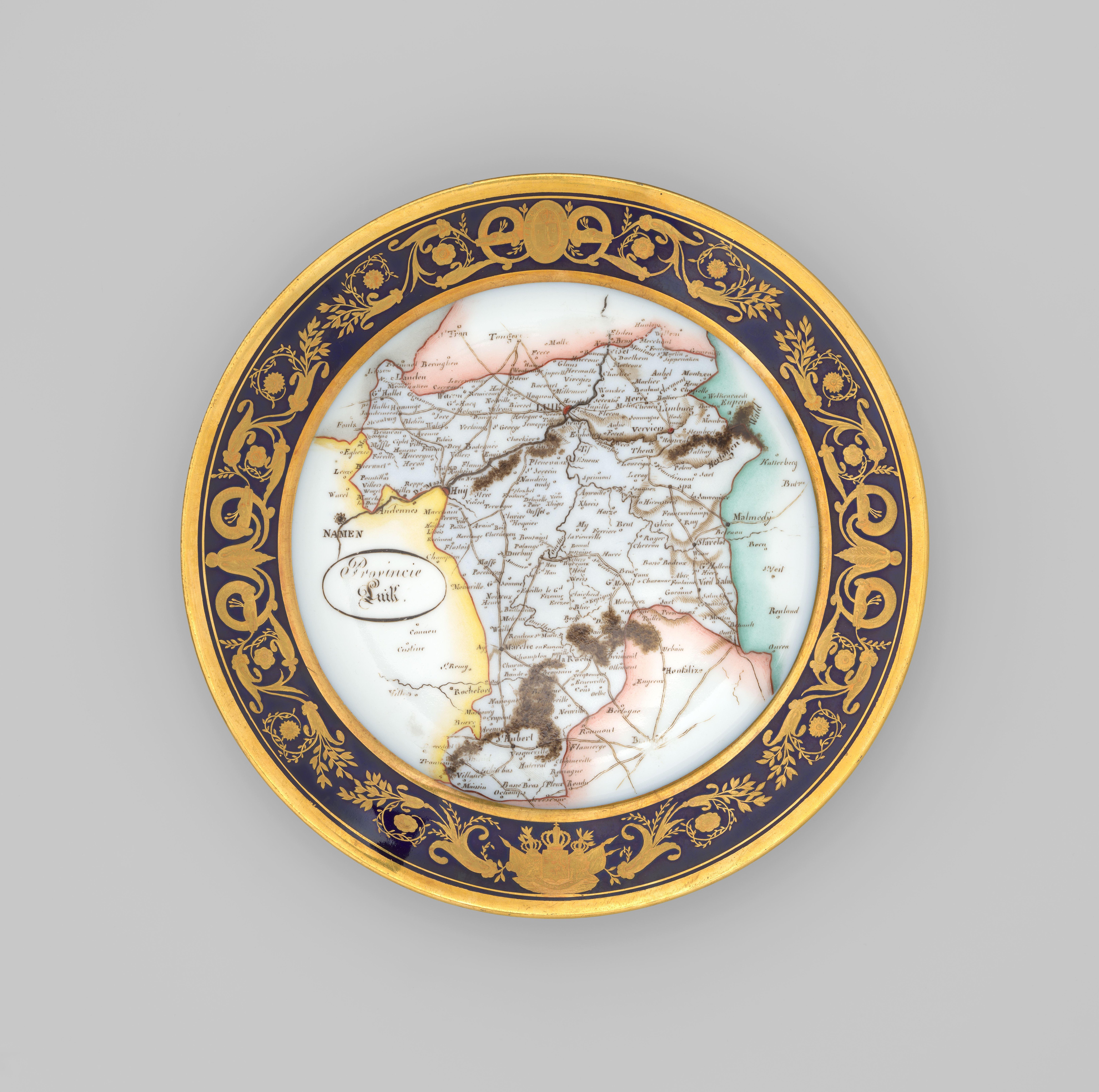 18 borden met het decor van een Nederlandse provincie