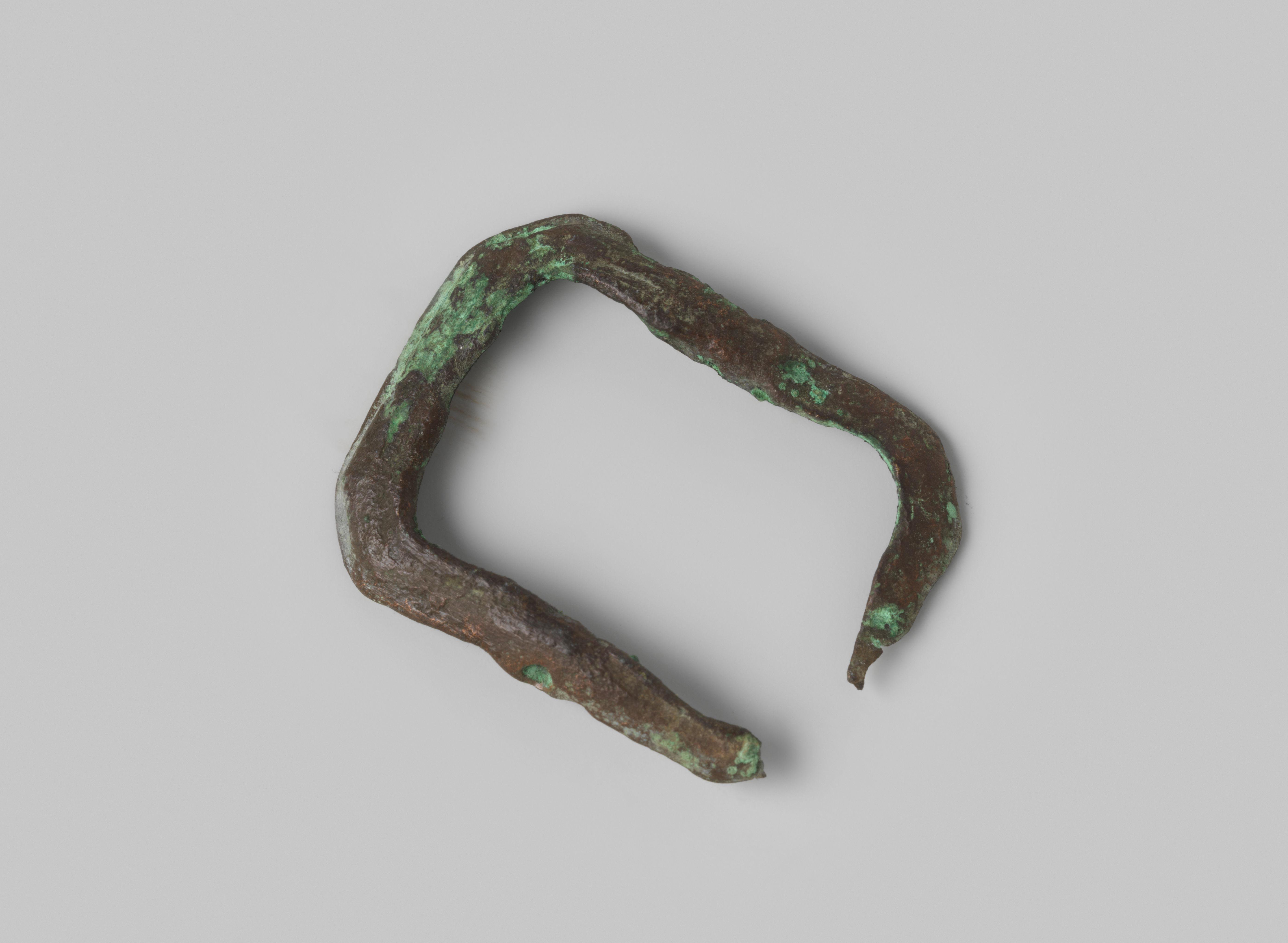 Fragment schoengesp uit het wrak van de Oost-Indiëvaarder Hollandia