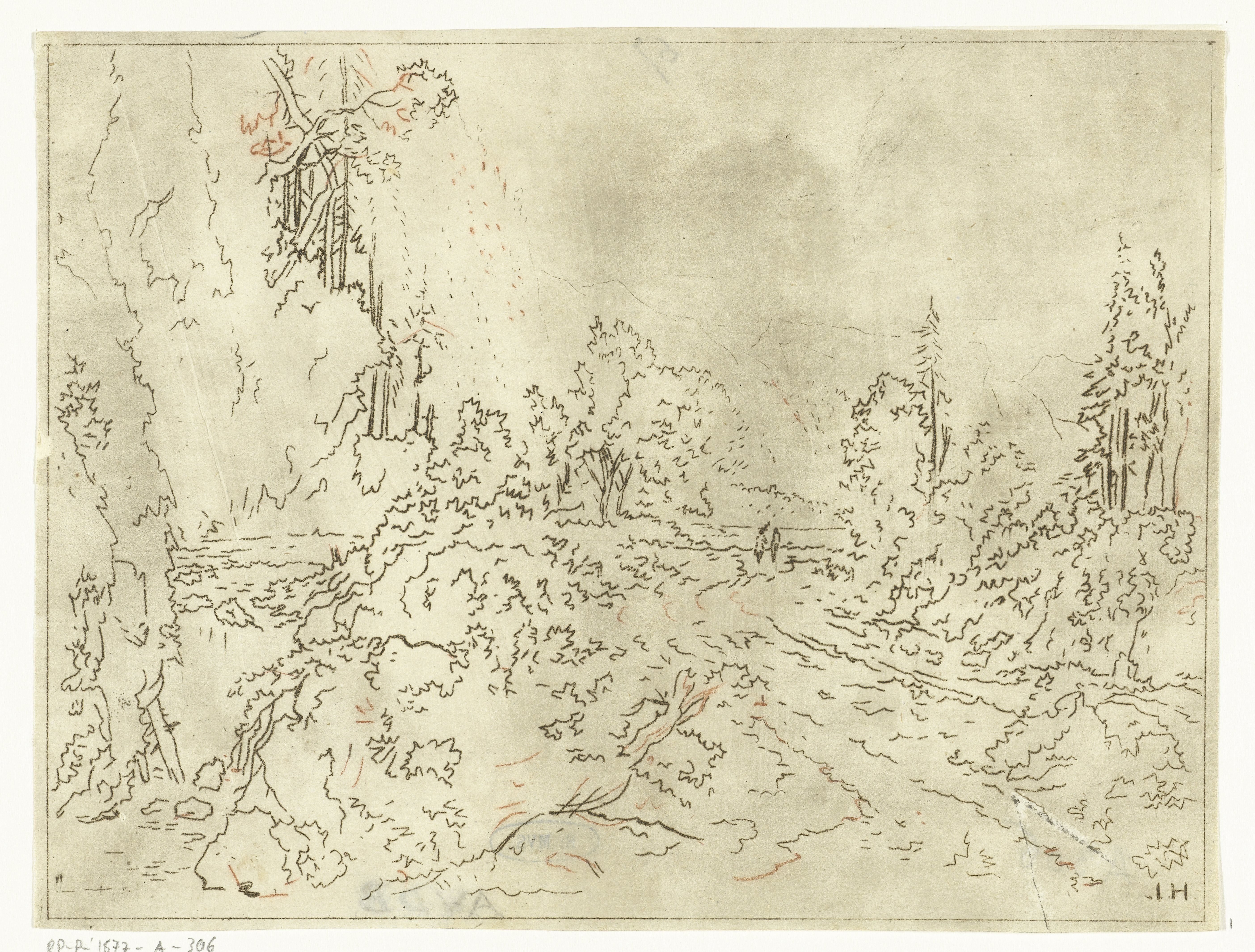 Bergachtig landschap