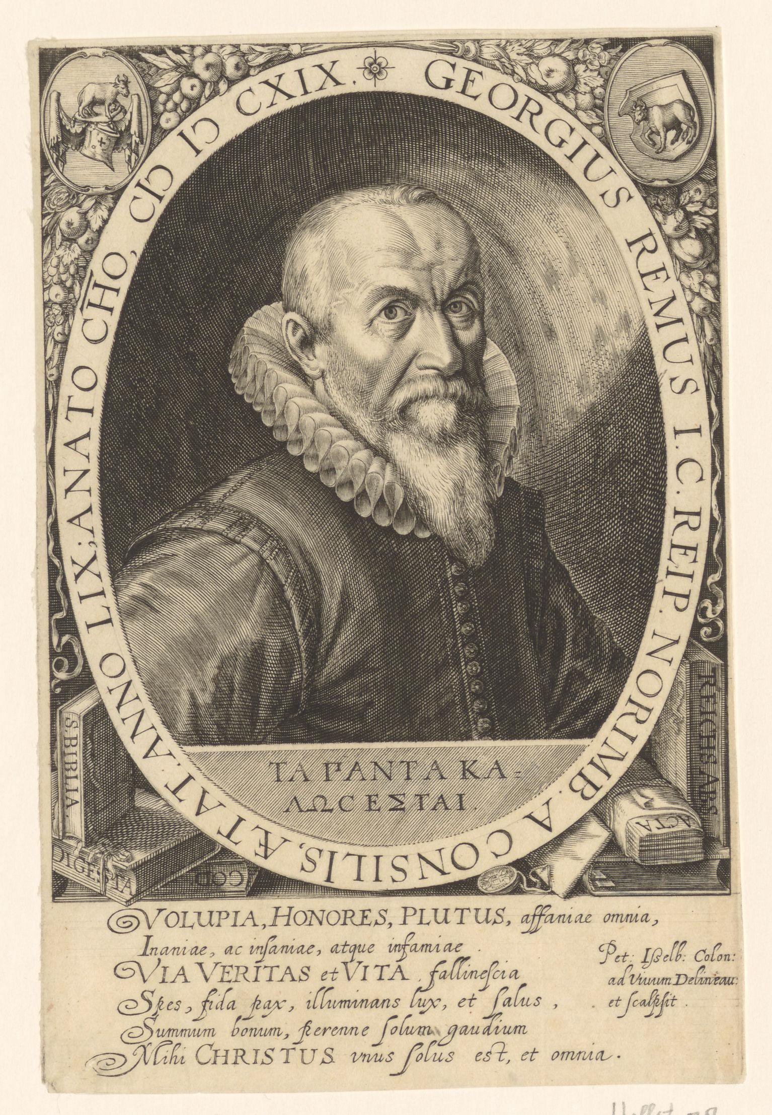 Portret van Georg Rehm