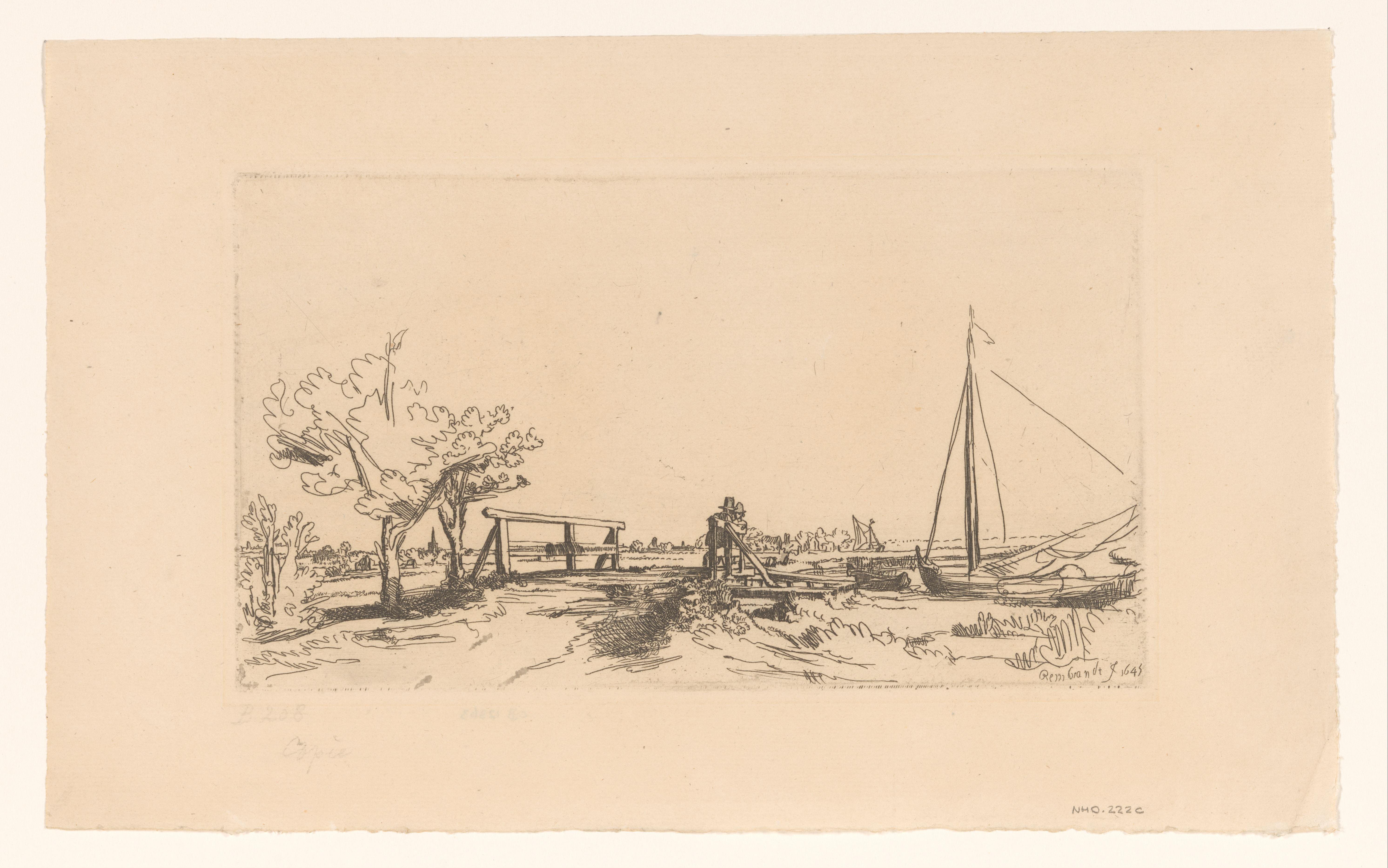 Het bruggetje van Six