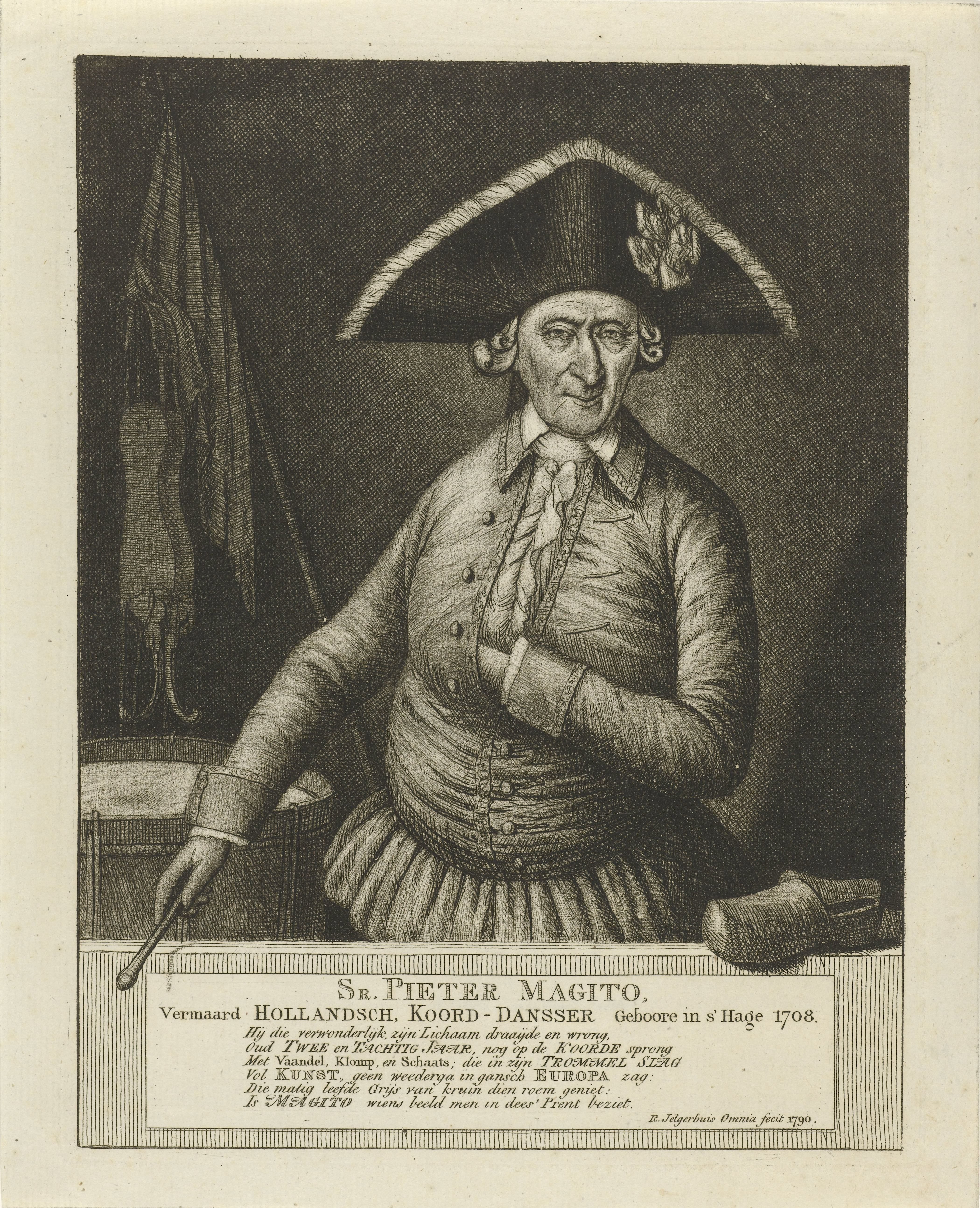 Portret van Pieter Magito