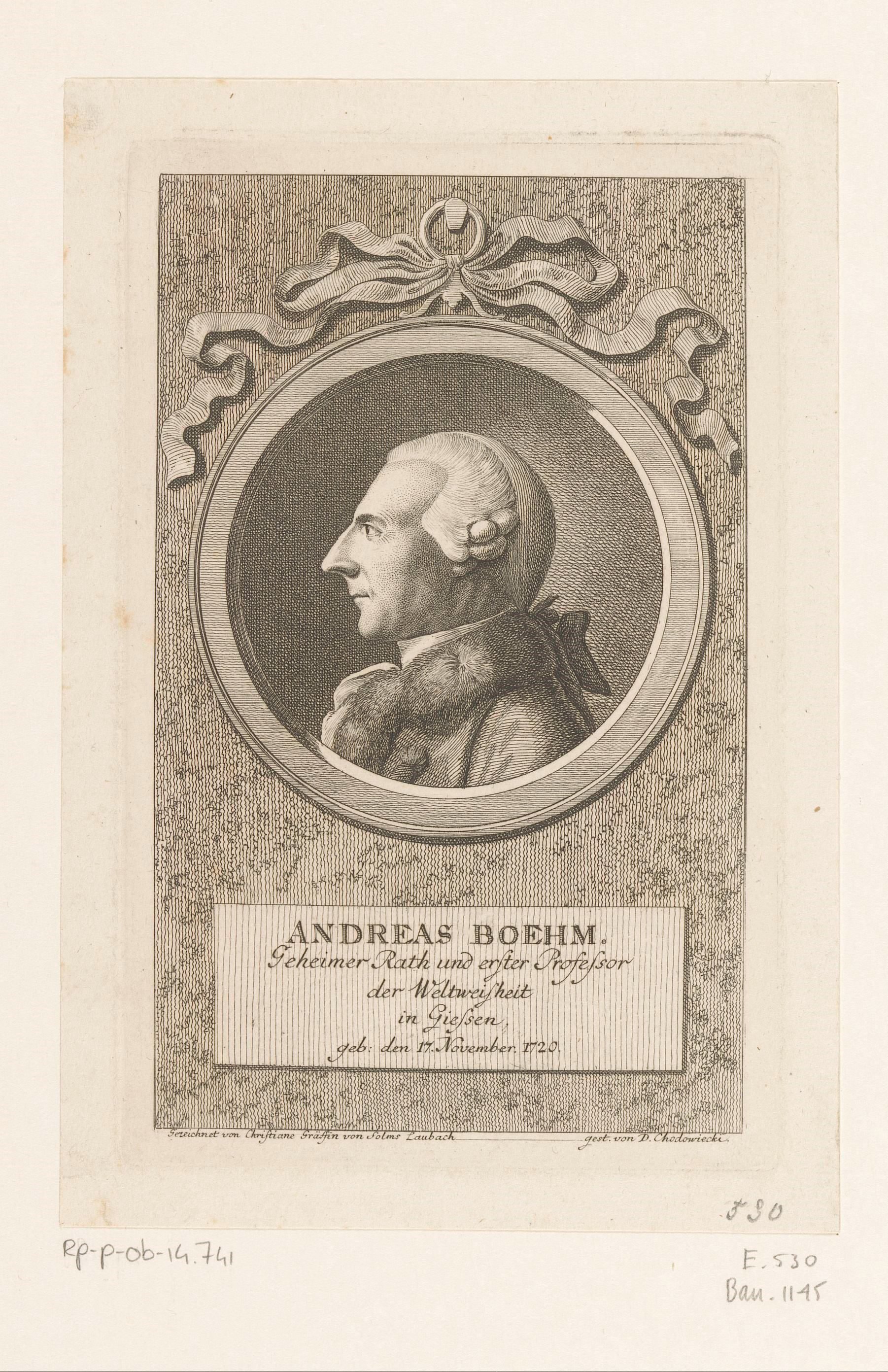 Portret van Andreas Böhm